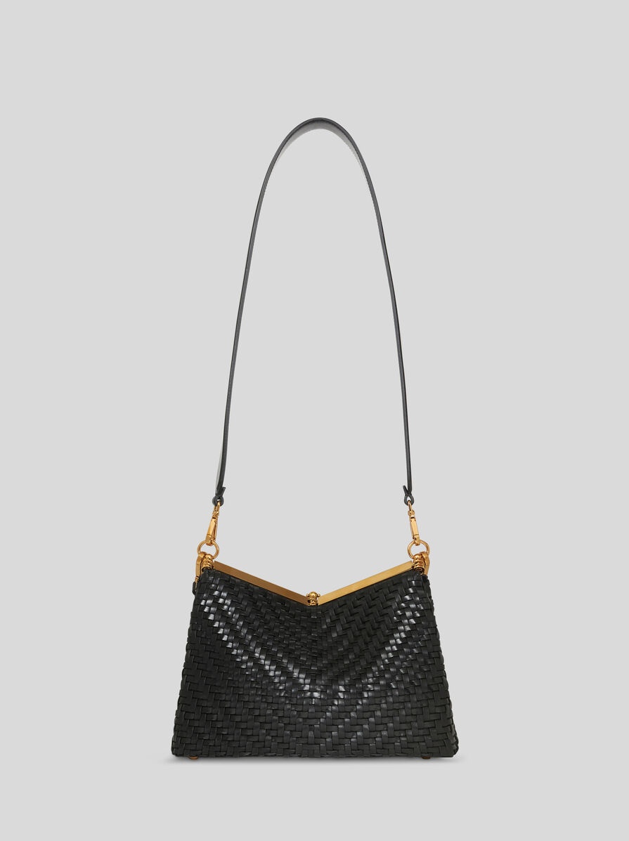 MEDIUM WOVEN VELA BAG - 5