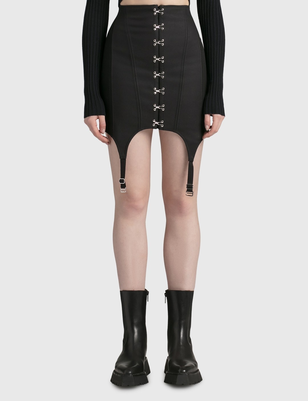 CORSET GARTER SKIRT - 1