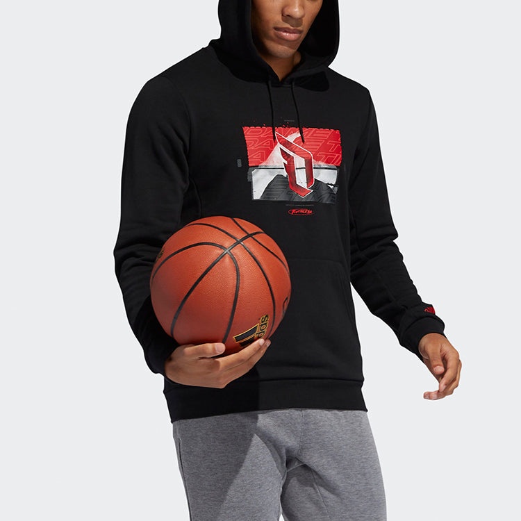 adidas Dame Ruthless Printing Sports Basketball Black GJ2315 - 6