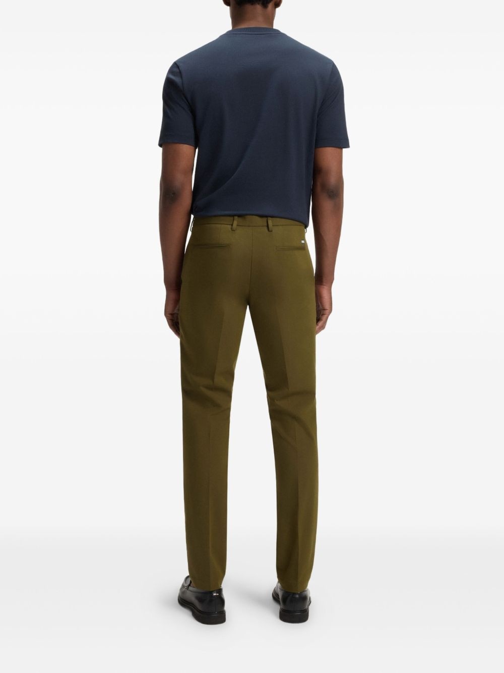slim-fit chino trousers - 3
