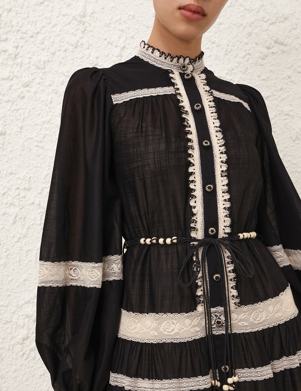 RHIANNON LACE BILLOW DRESS - 5