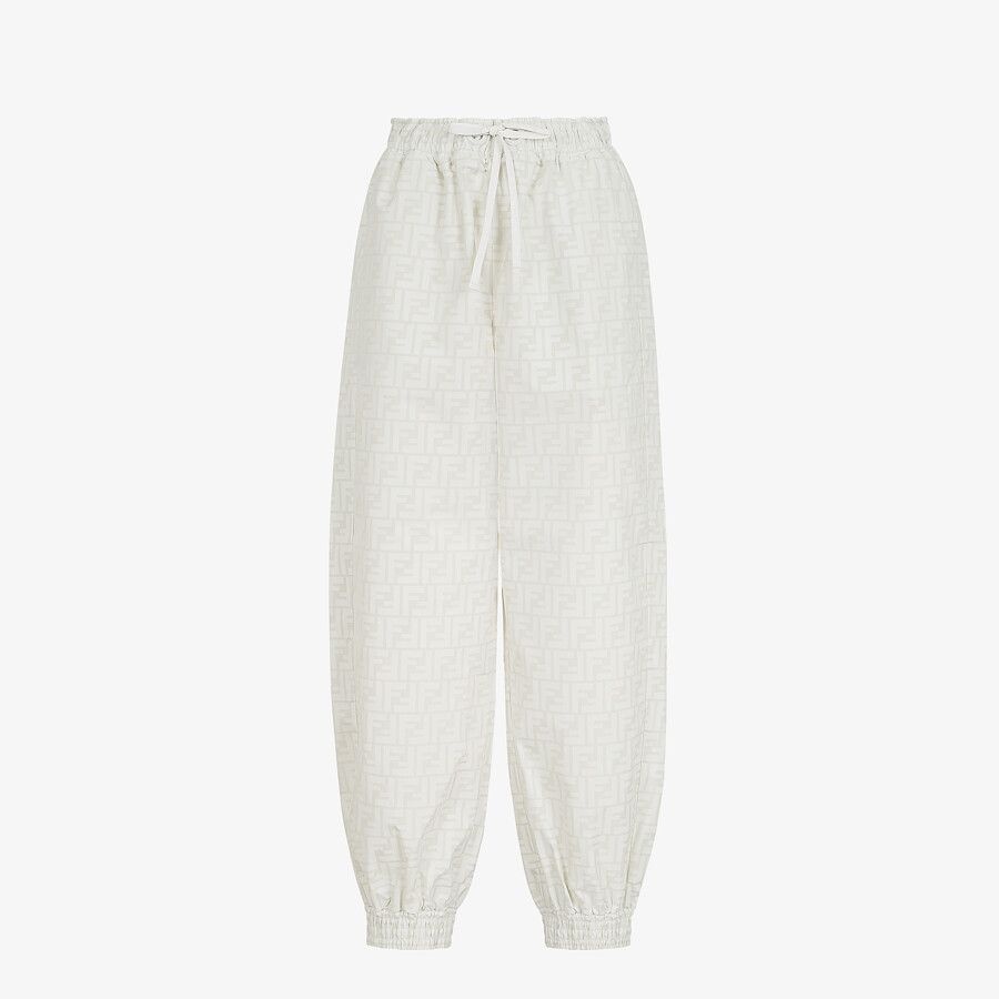 【送料&関税込】Fendi Ivory Wool Pant Pants Wool White | Fendi