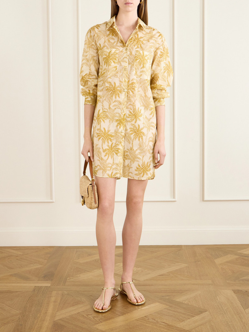 ERES Exotisme Printed Cotton-voile Shirt outlook