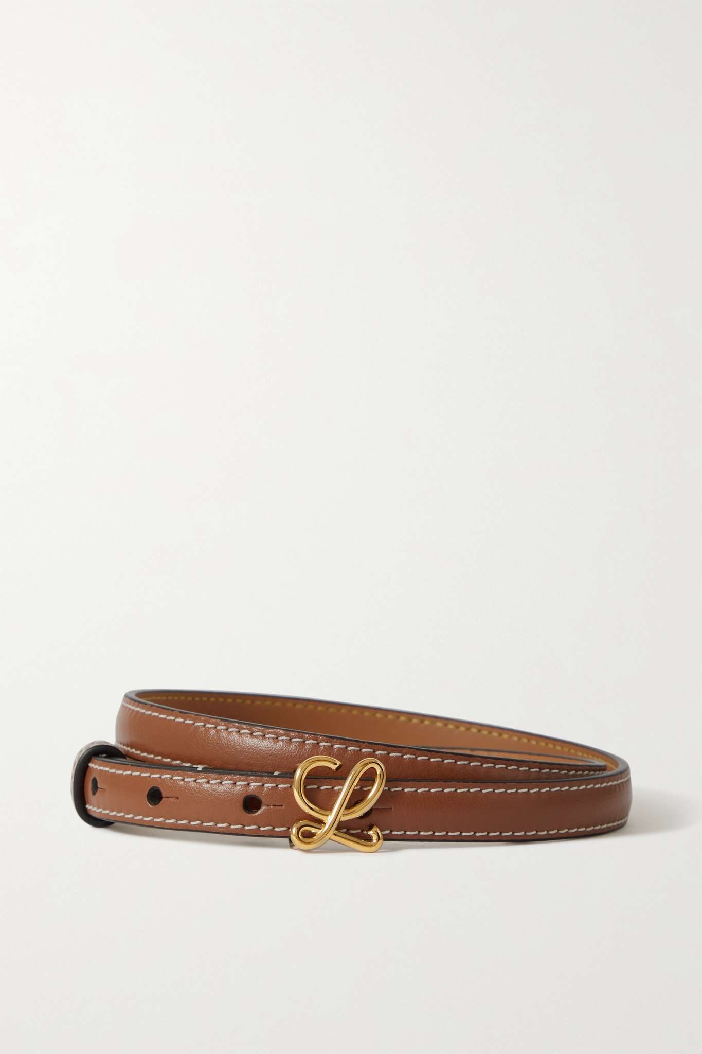 Leather waist belt - 1