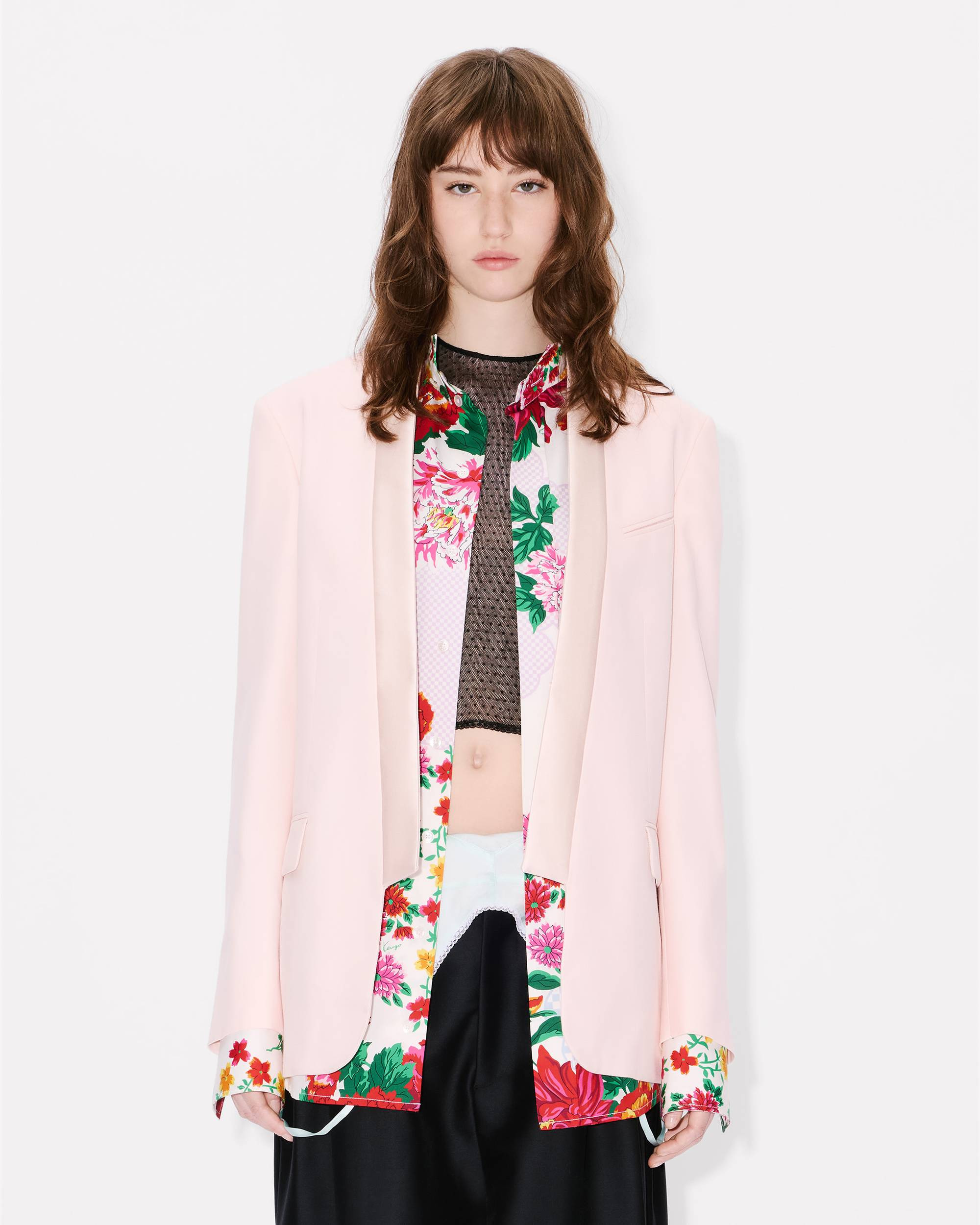 Kimono blazer in virgin wool - 4