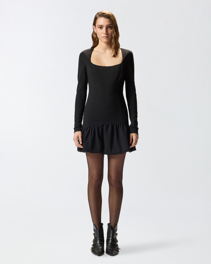 MINI DRESS WITH SQUARE NECKLINE 3