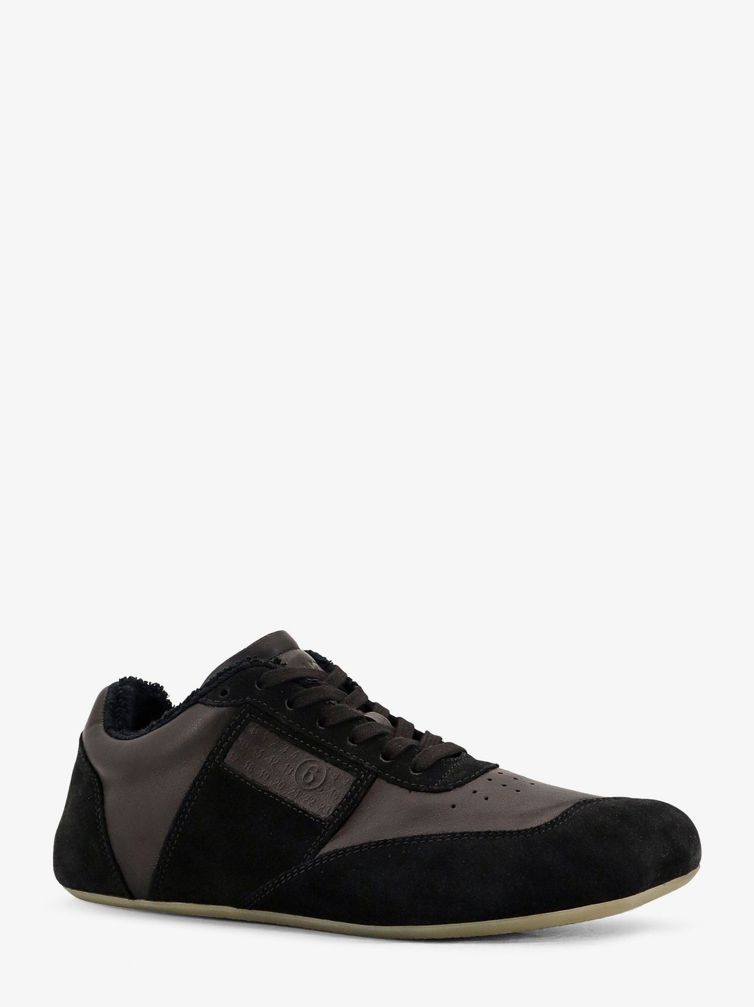 Mm6 Maison Margiela Anatomic Suede And Leather Sneakers - 2