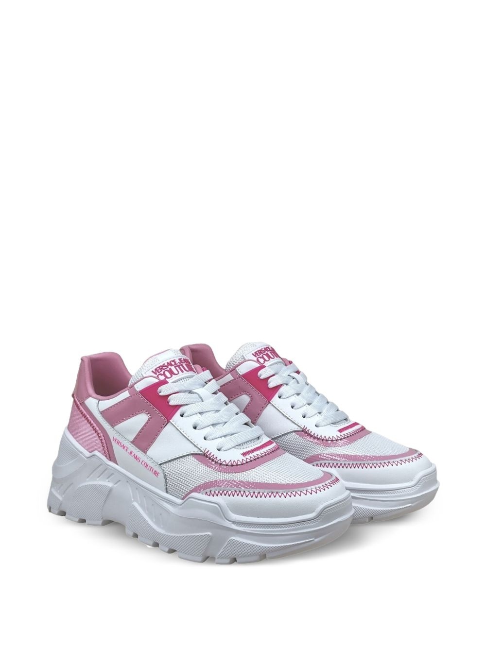 panelled sneakers - 2
