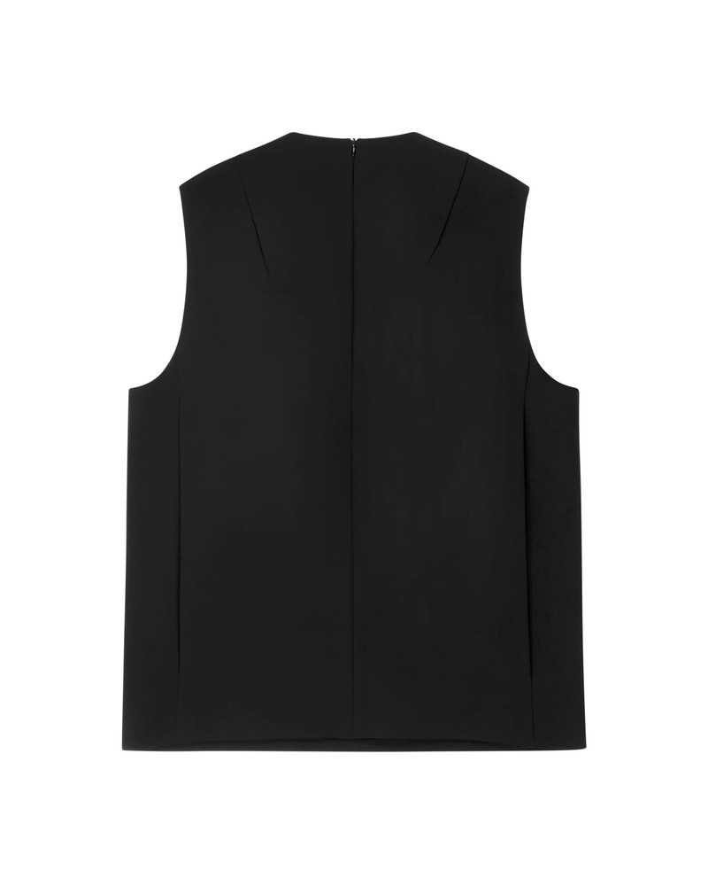 entire studios STRUCTURED TANK BLACK outlook