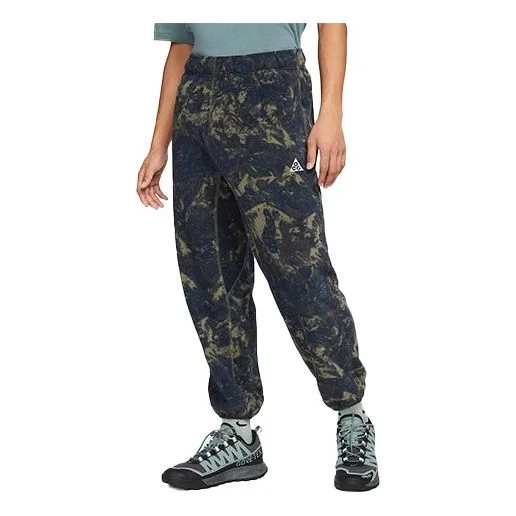 Men's Nike ACG Therma-FIT ' Wolf Tree Printing Bundle Feet Sports Pants/Trousers/Joggers Flash Blue - 1