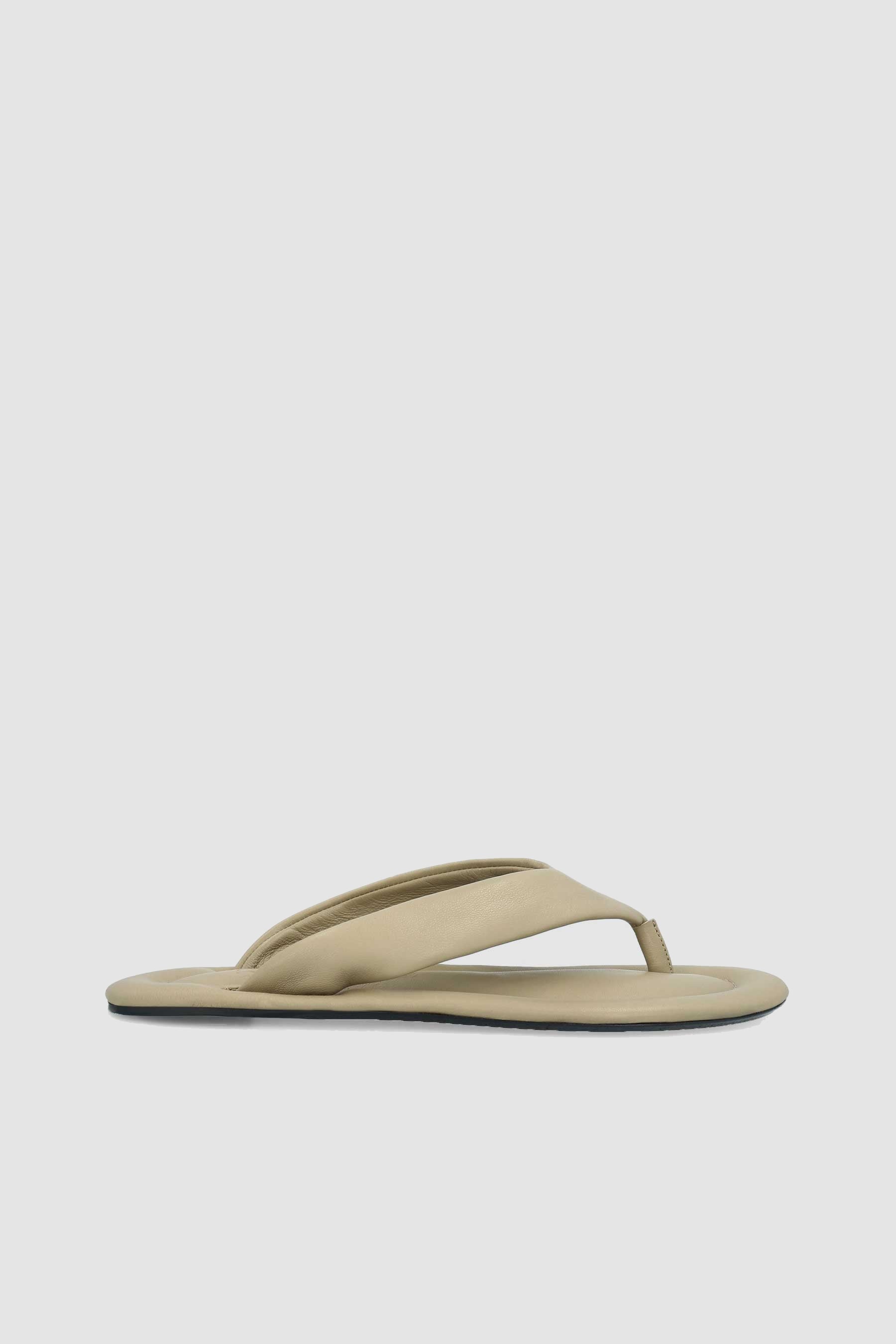 DASHA MANGROVE LAMB NAPPA LEATHER FLIP-FLOP SANDAL - 1