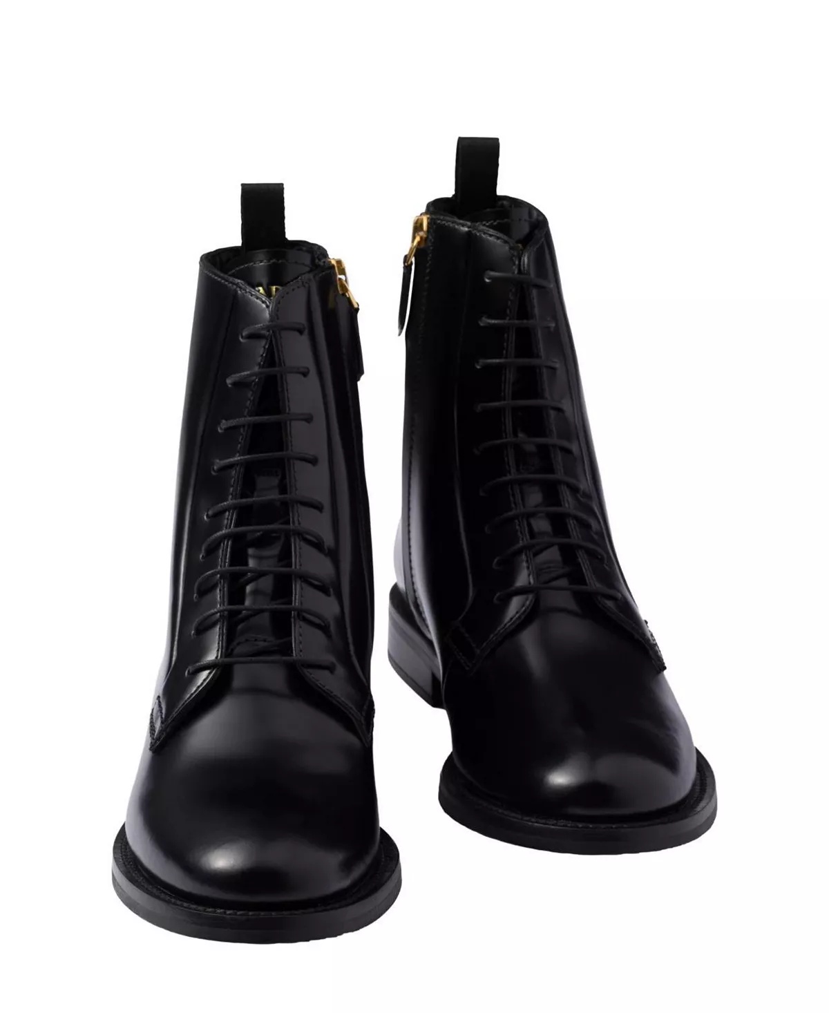 Women's Brushed Leather Ankle Boots - 5