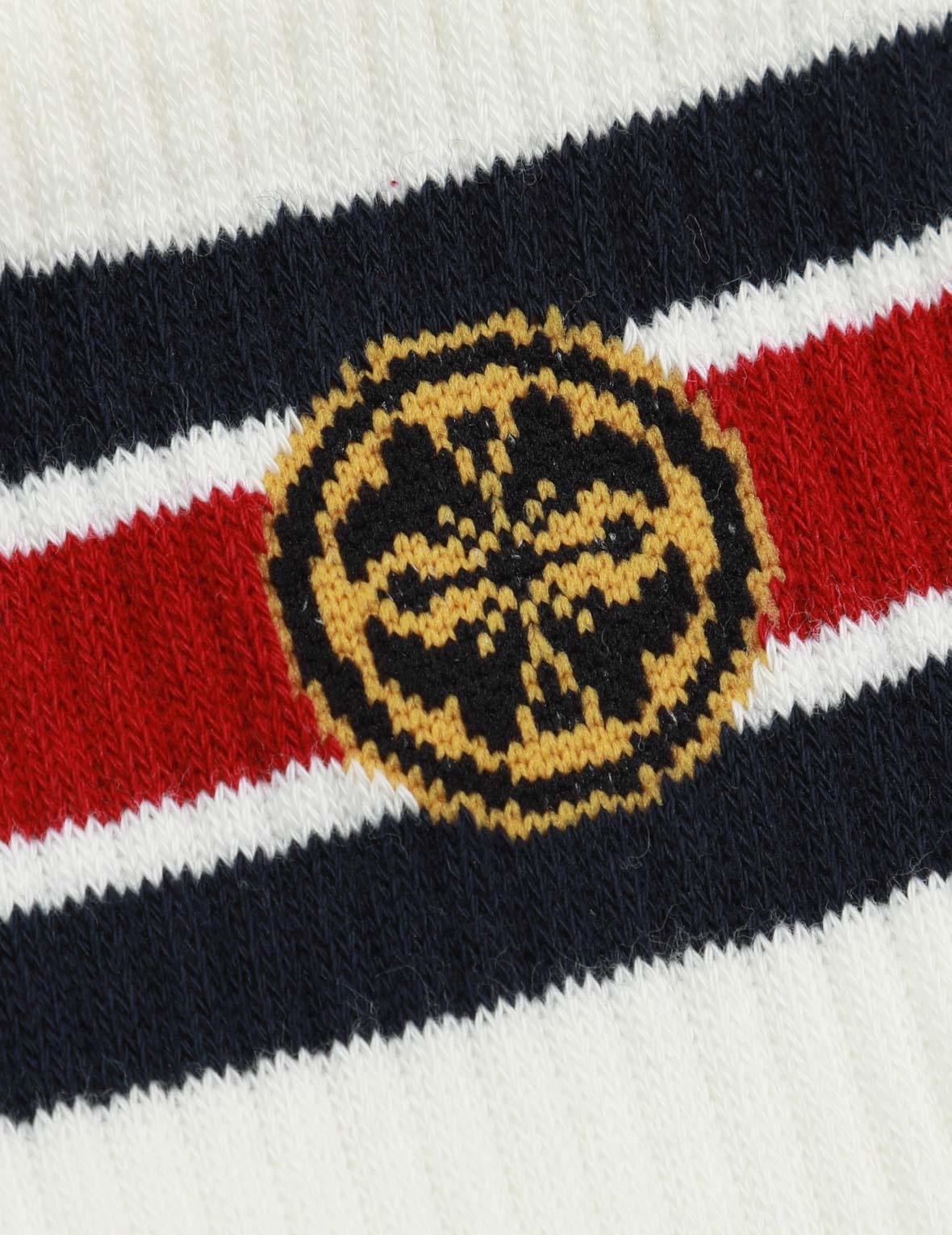 KAMON STRIPES JACQUARD SHORT SOCKS - 2