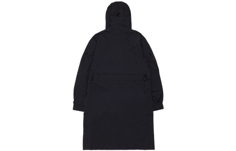 Nike Men's Nike ESC Series Every Stitch Series Solid Color Long Sleeves Hooded Windbreaker Jacket Black D outlook