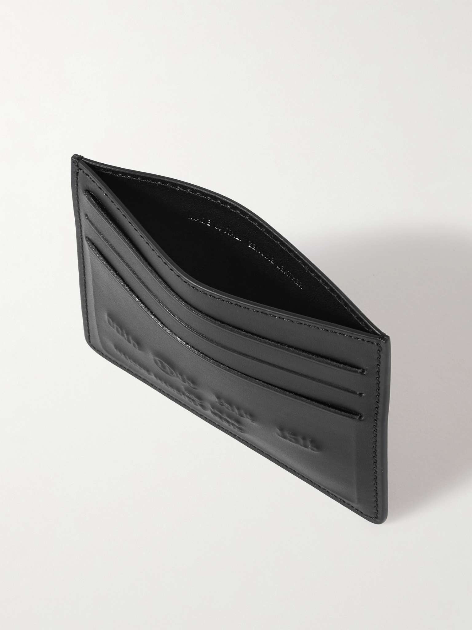 Logo-Debossed Leather Cardholder - 2