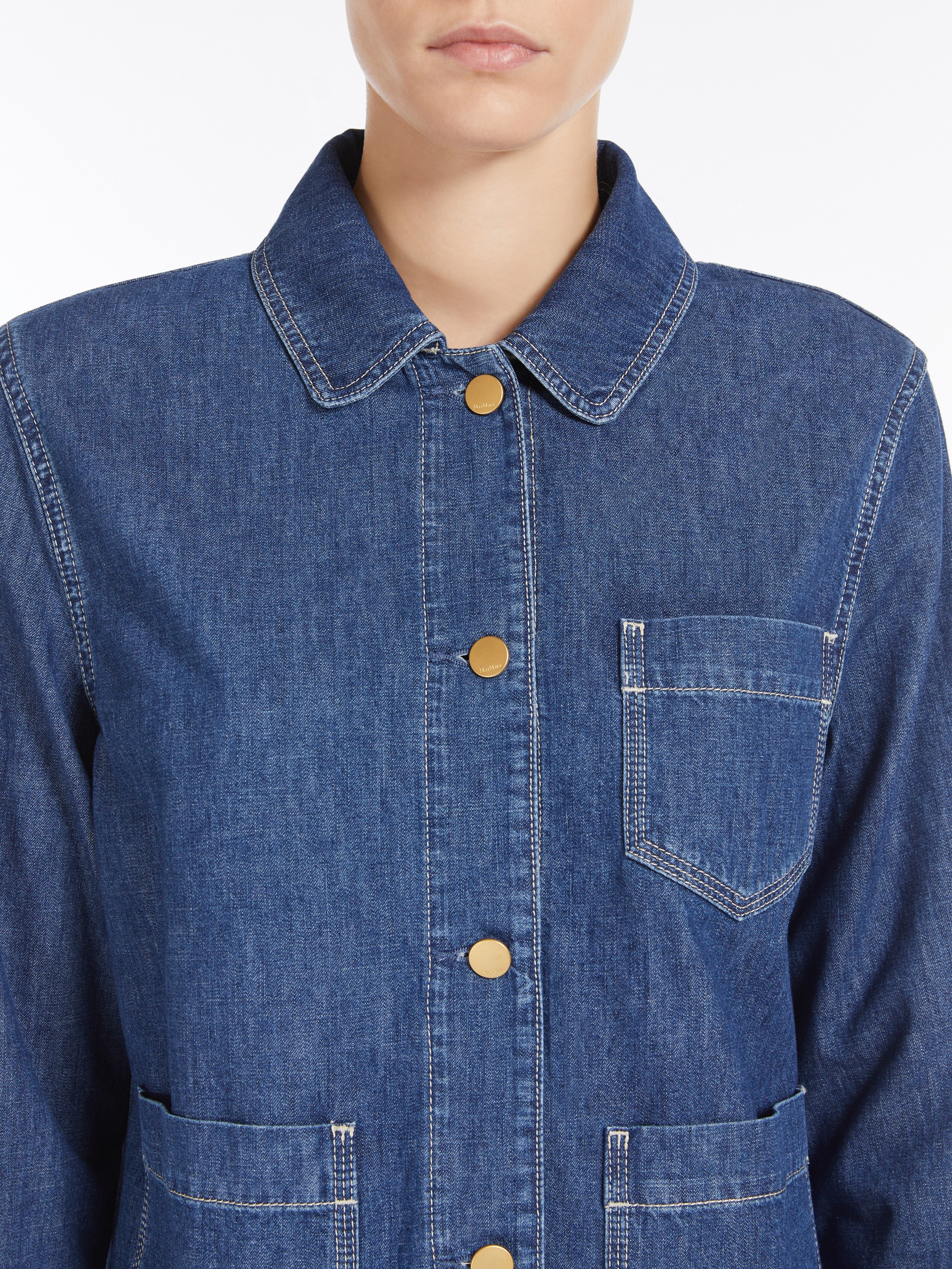 GIULIETTA Cotton denim jacket - 5
