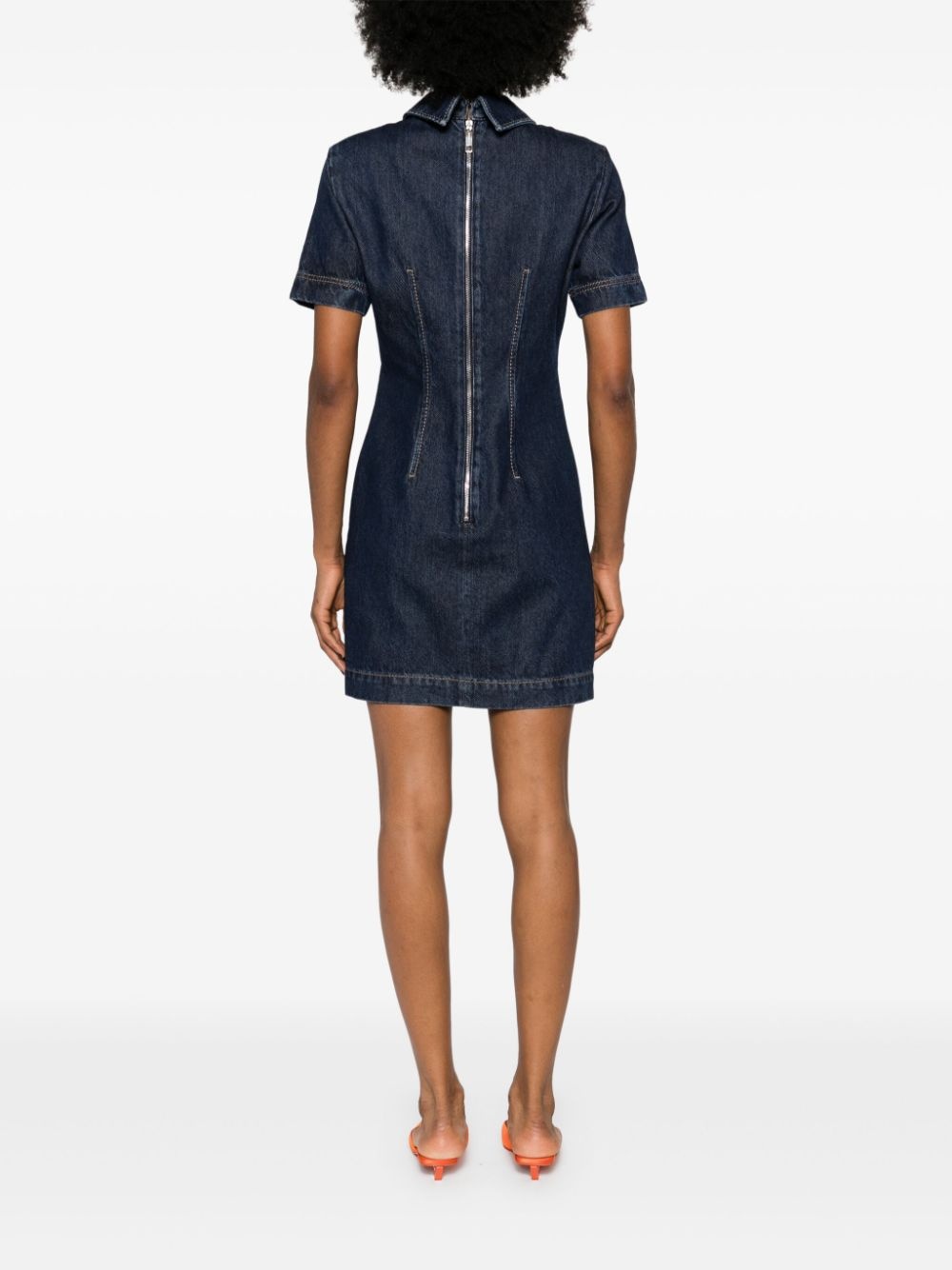Douglas denim mini dress - 4