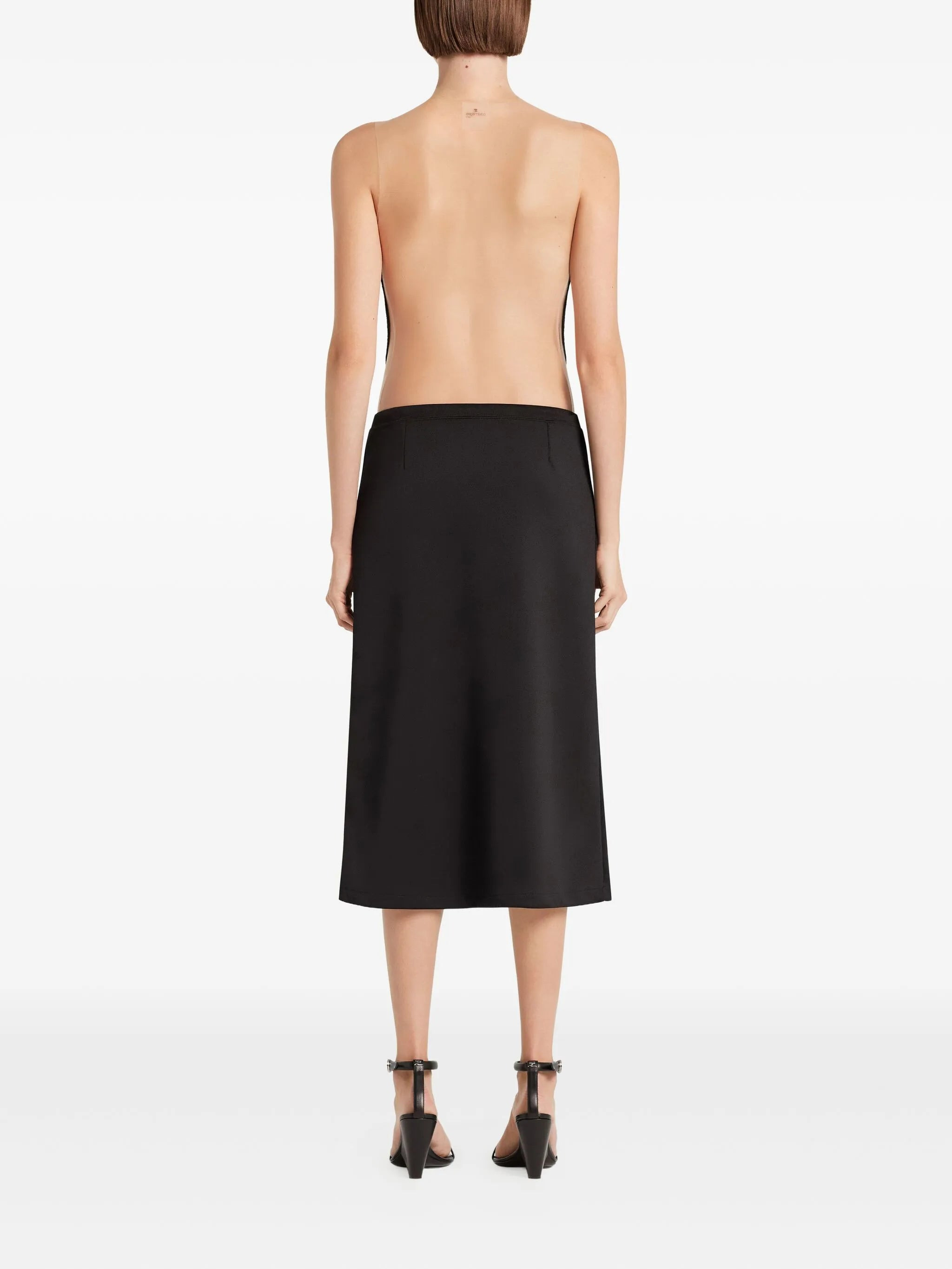 Courrèges Tailored High-waisted Skirt - 2