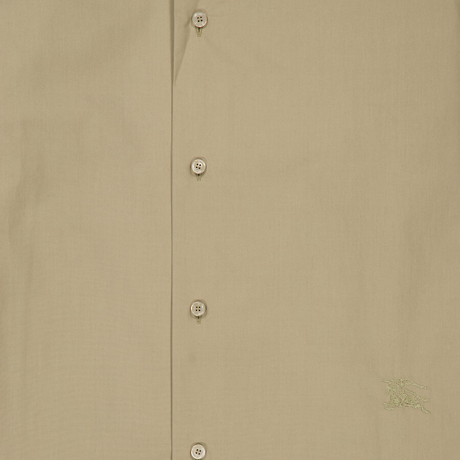 Burberry Equestrian Knight-Motif Cotton Shirt - 2