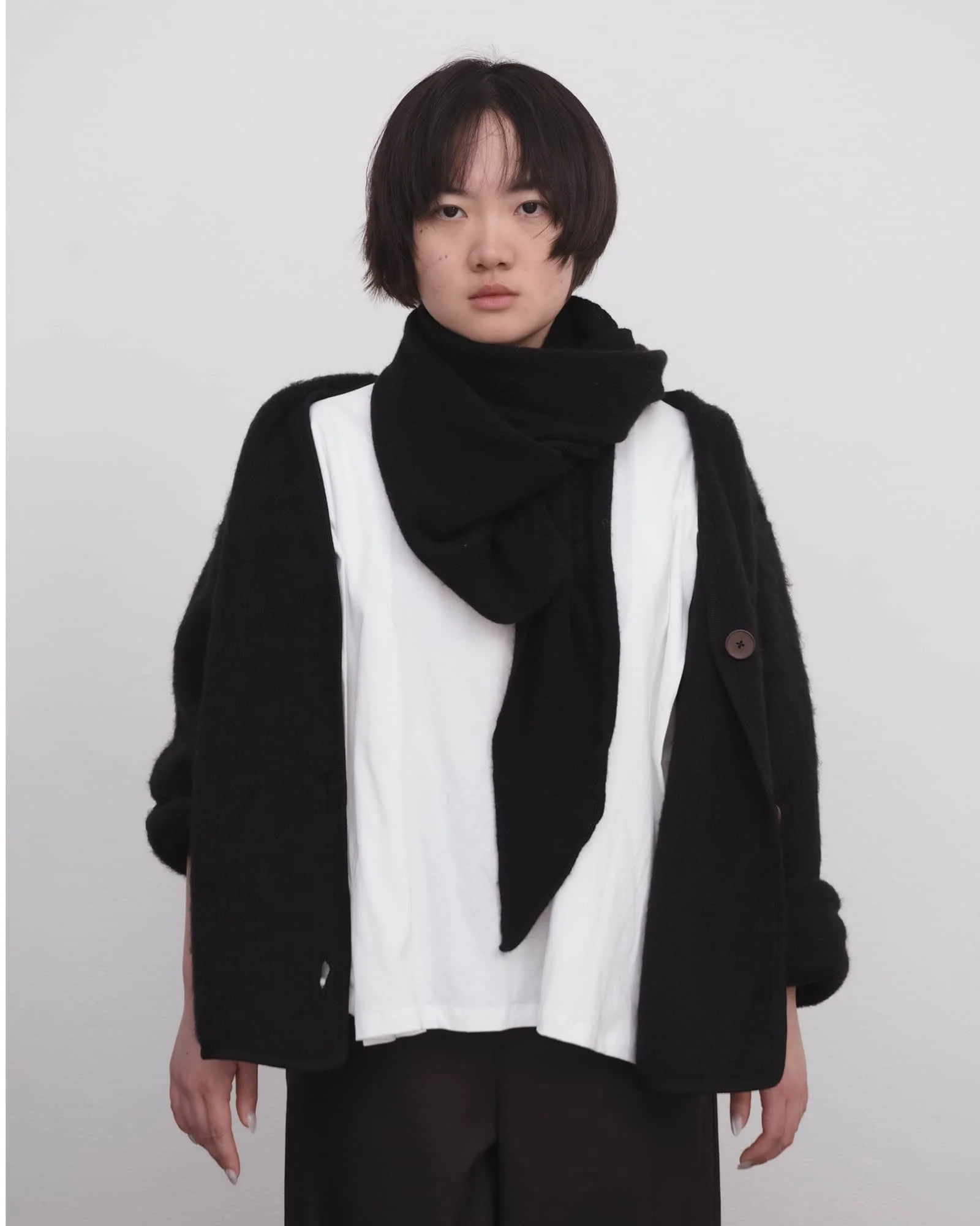 Trin Scarf - Recycled Cashmere - 1