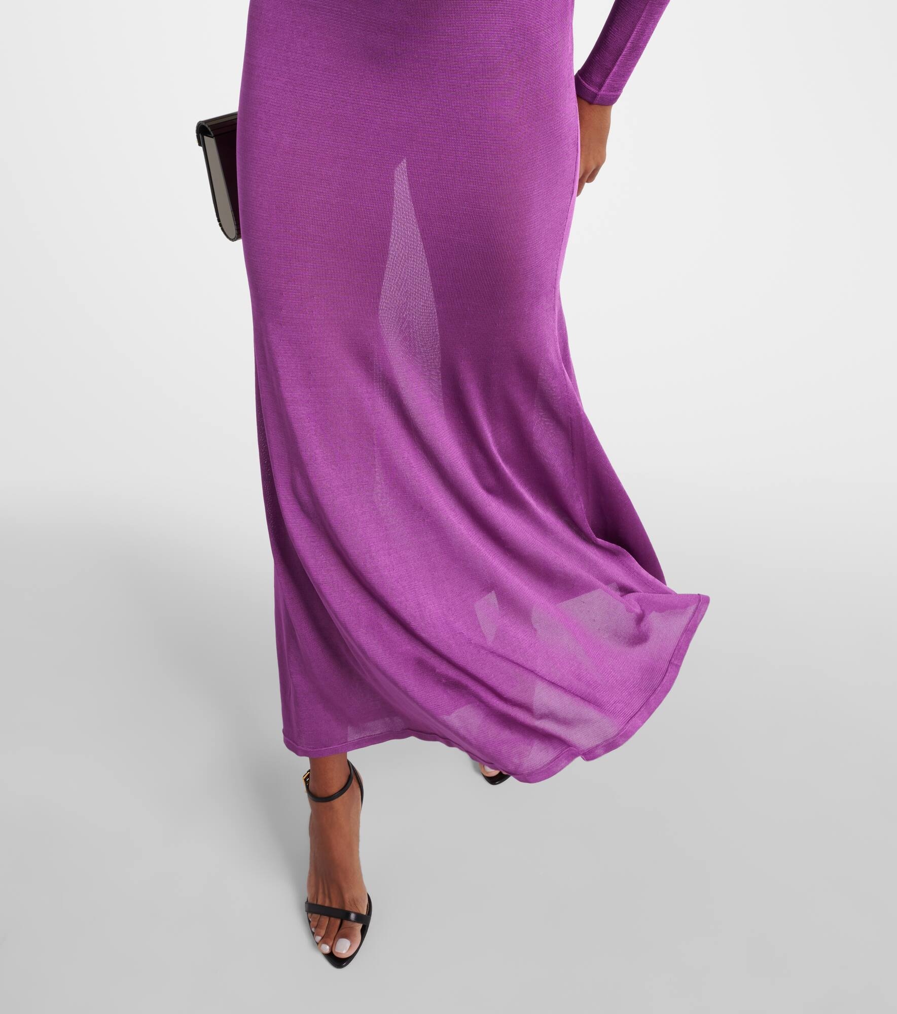 Jersey maxi dress - 5