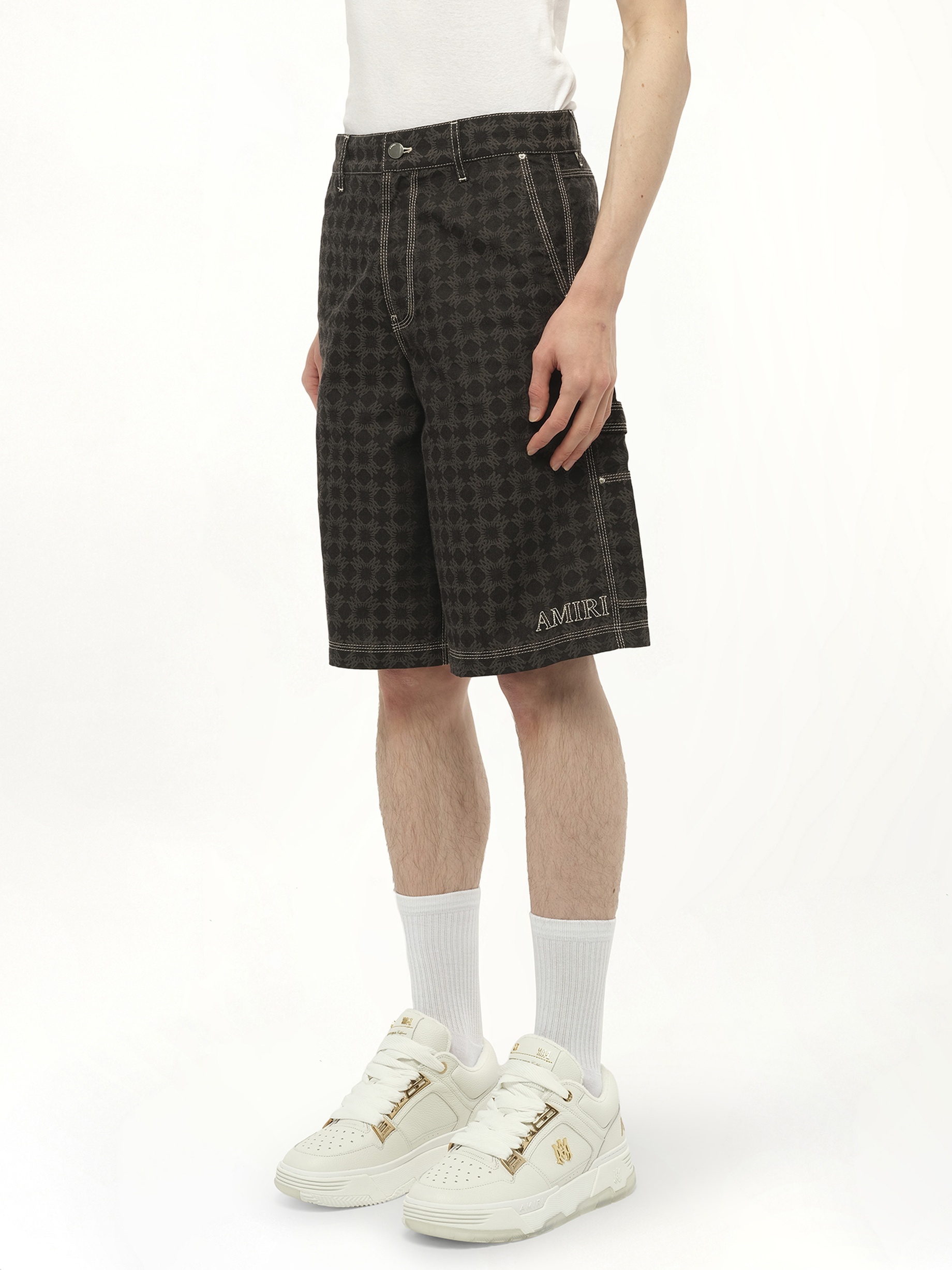 MA Quad Work Shorts in Black - 5