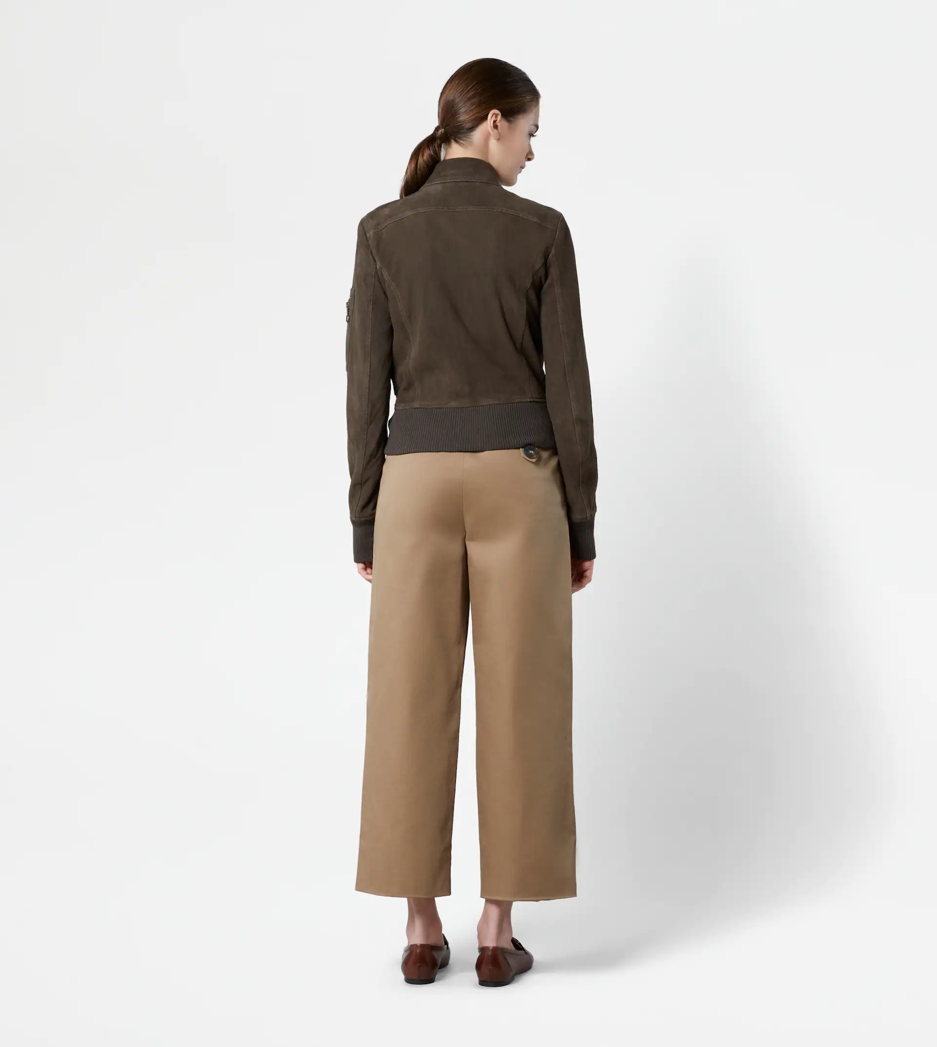 SUEDE JACKET - GREEN - 3