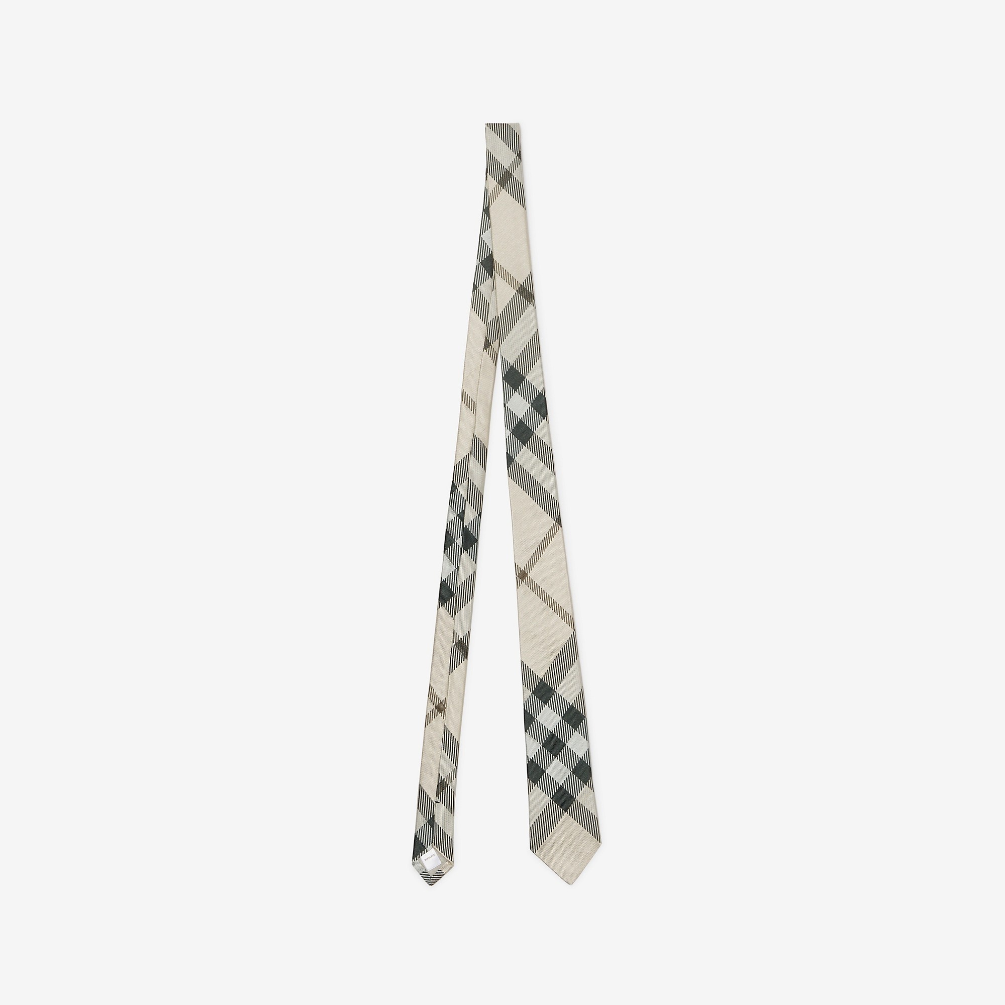 Check Silk Tie - 1