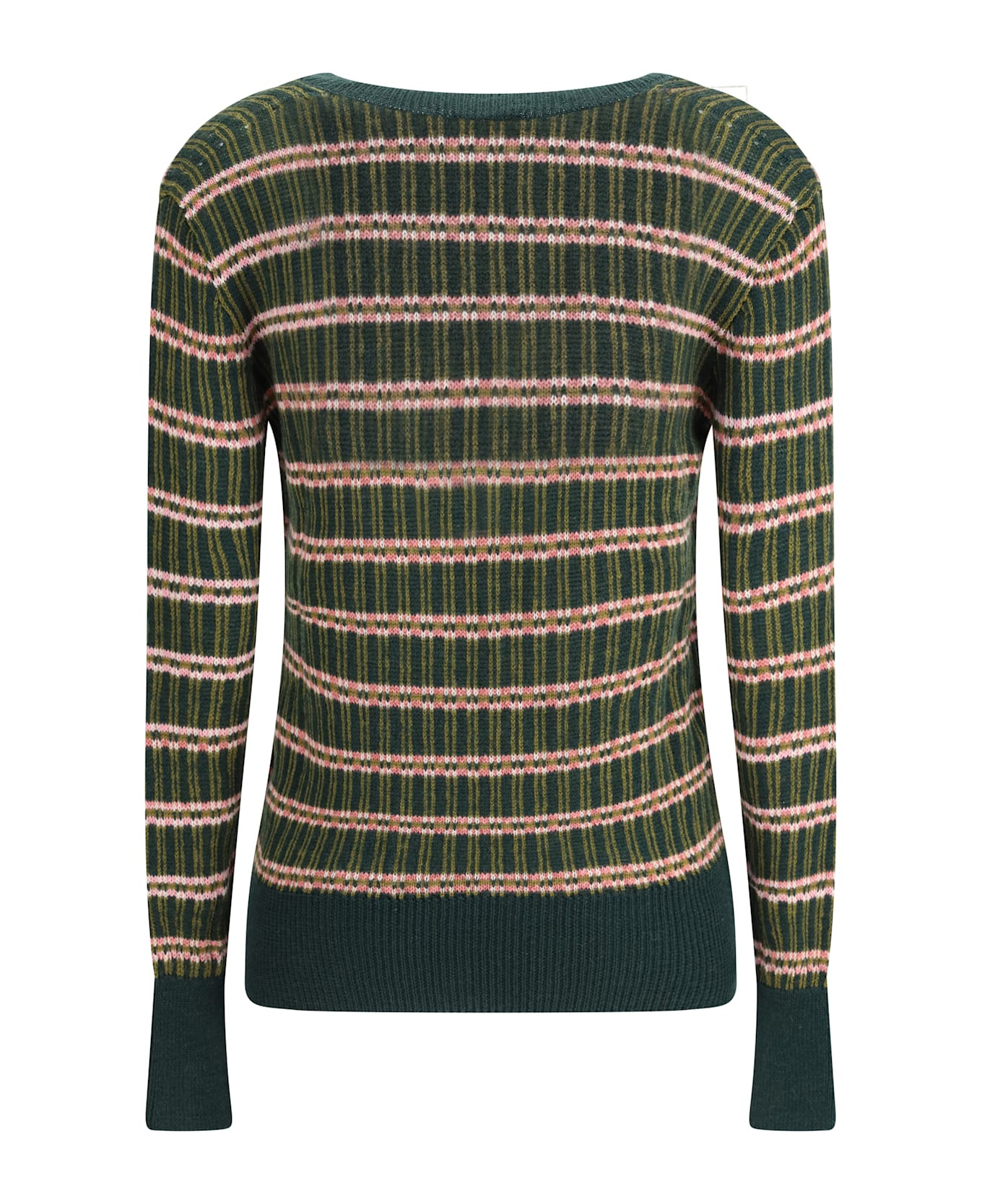 Striped Wool Sweater - 2