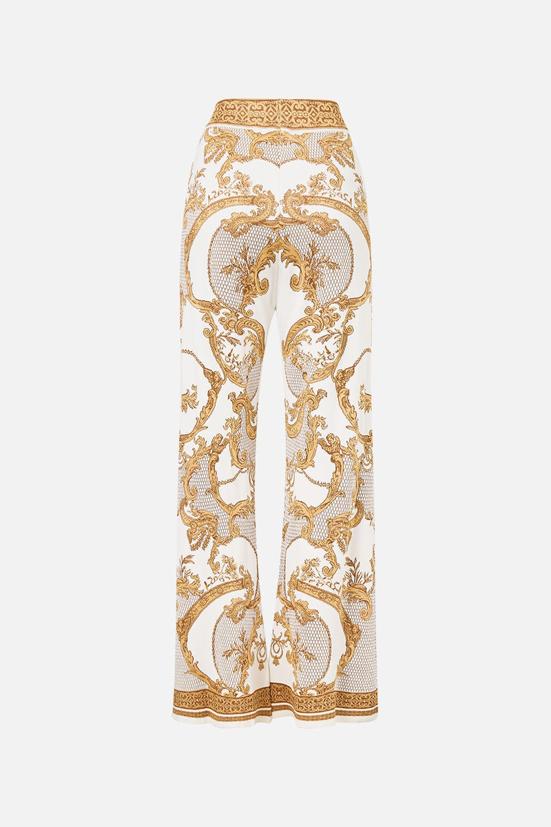 FLARED JACQUARD KNIT PANT 7