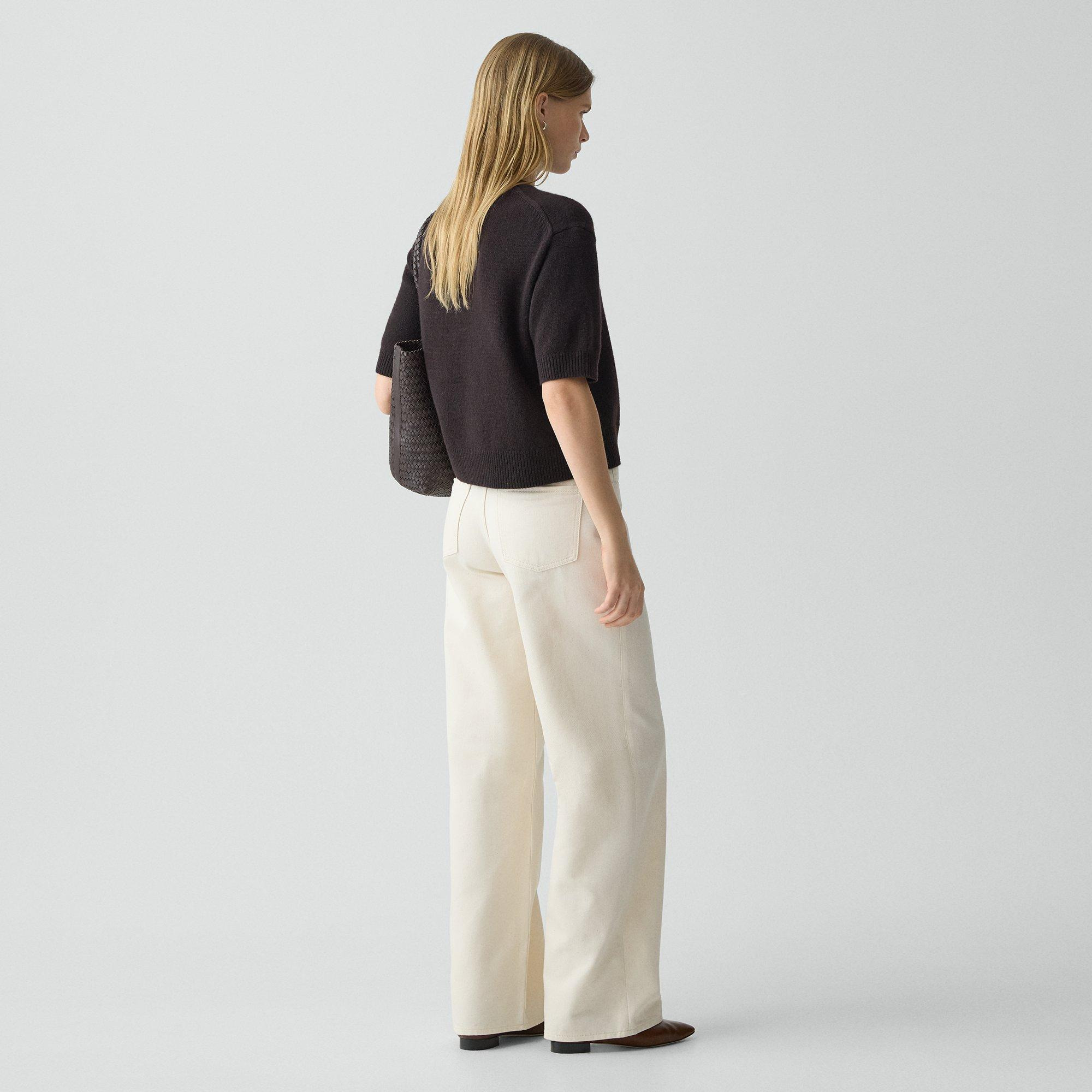 Straight-Leg Five-Pocket Pant in Denim - 4
