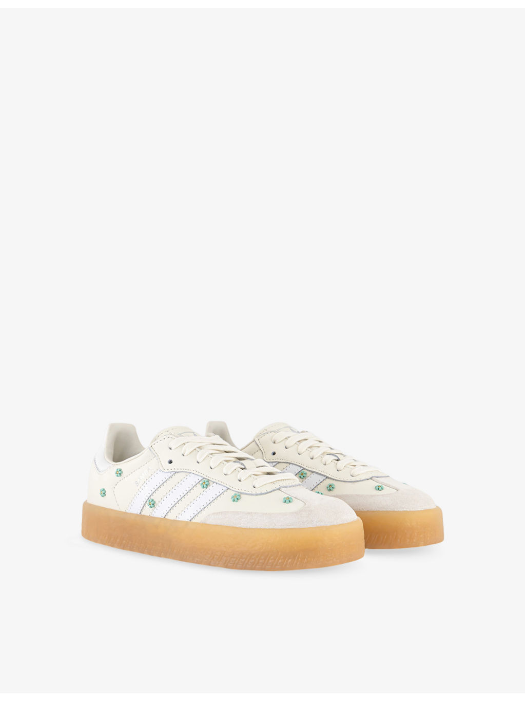 Sambae Leather Trainers - 3