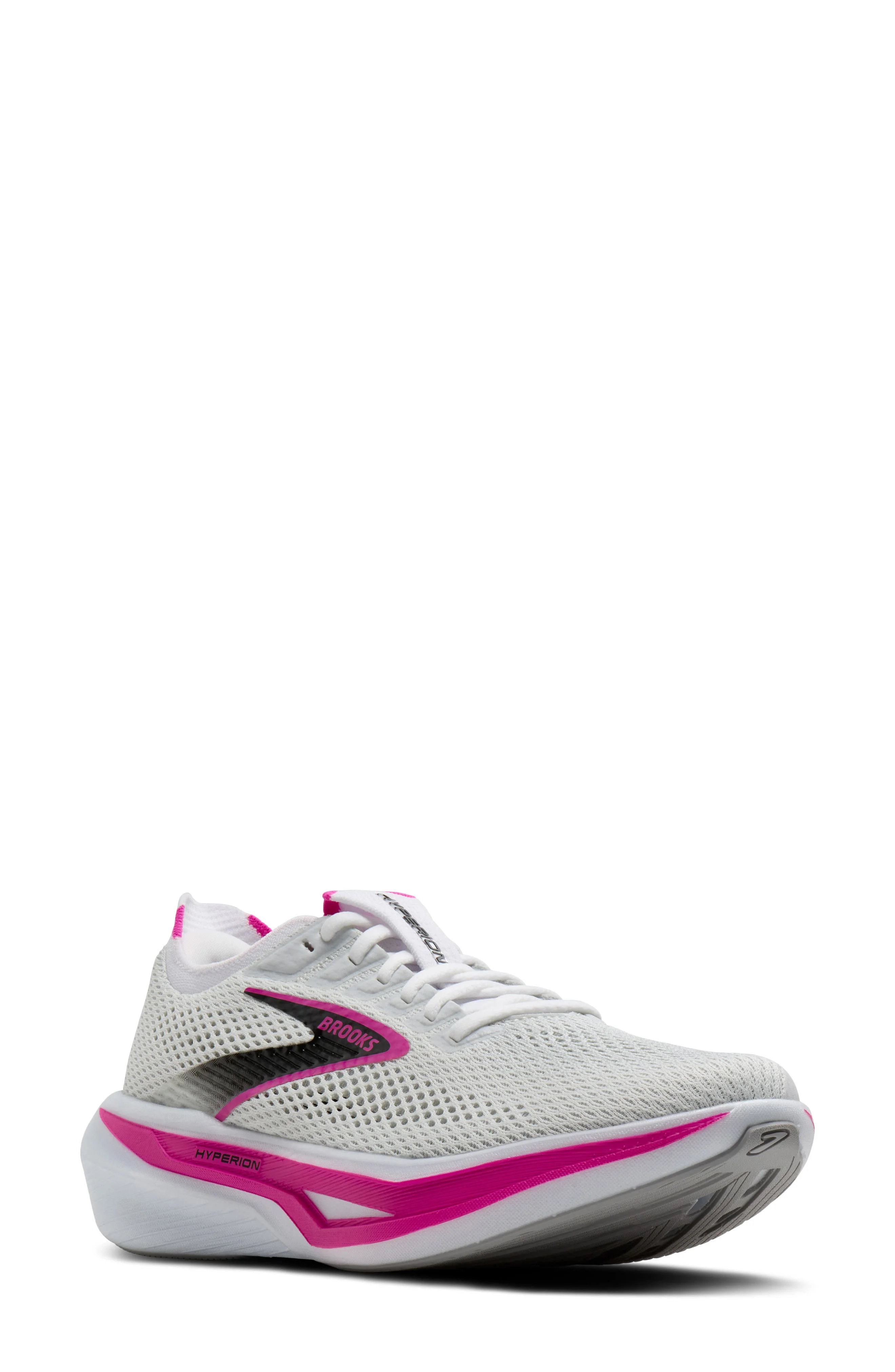 Brooks Hyperion 3 Running Shoe in White/luminary/cyber Pink at Nordstrom - 1