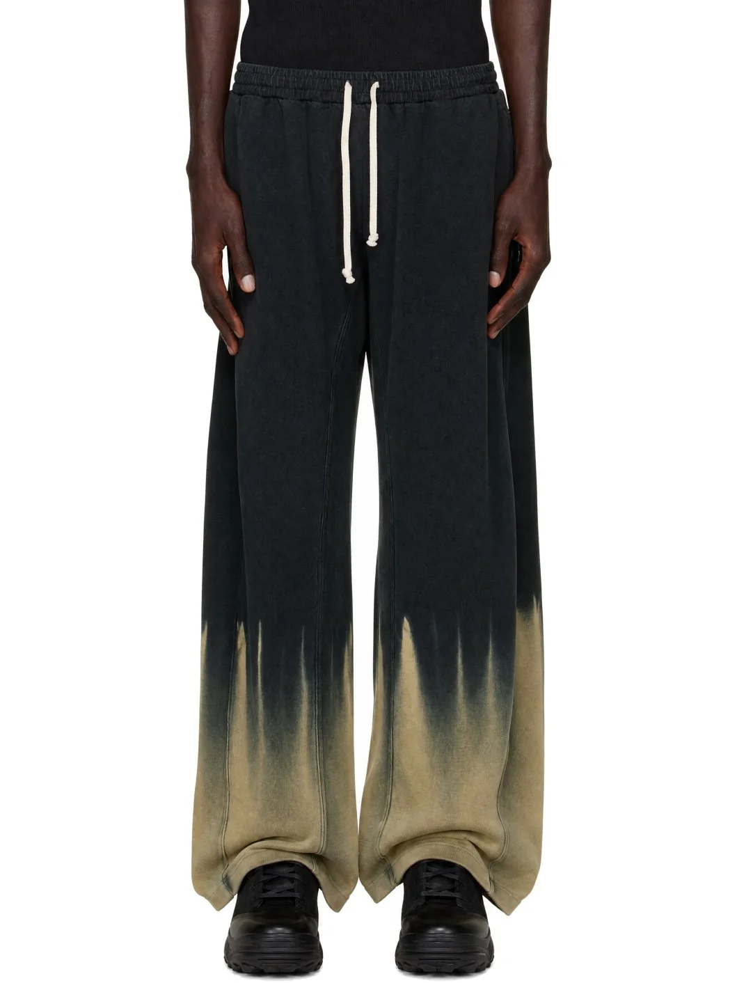 Black Dark Country Faster Flight Sweatpants - 1
