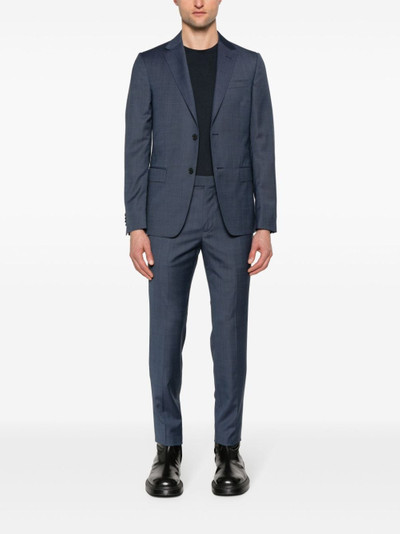 ZEGNA wool single-breasted suit outlook
