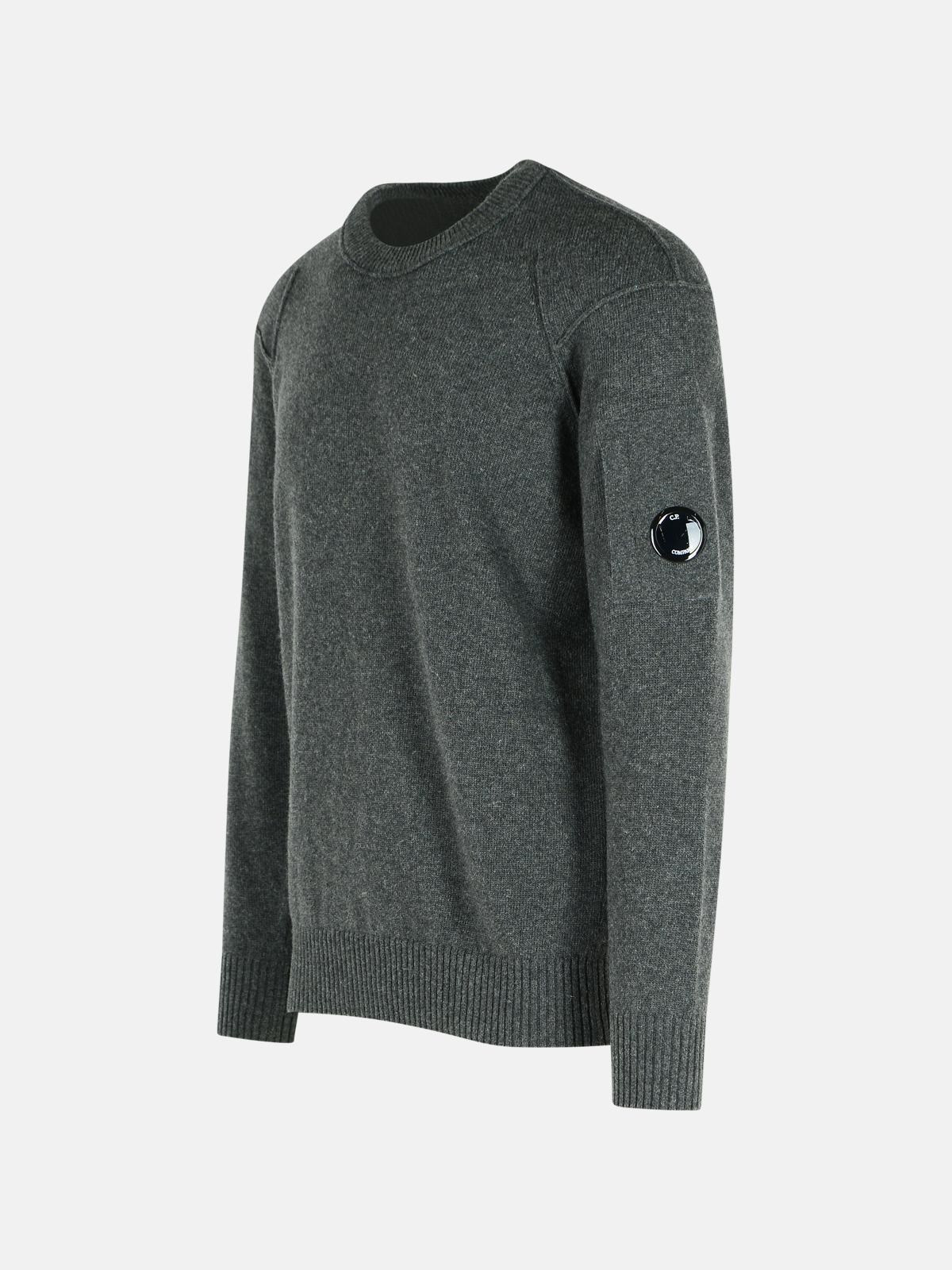 GRAPHITE WOOL BLEND SWEATER - 2