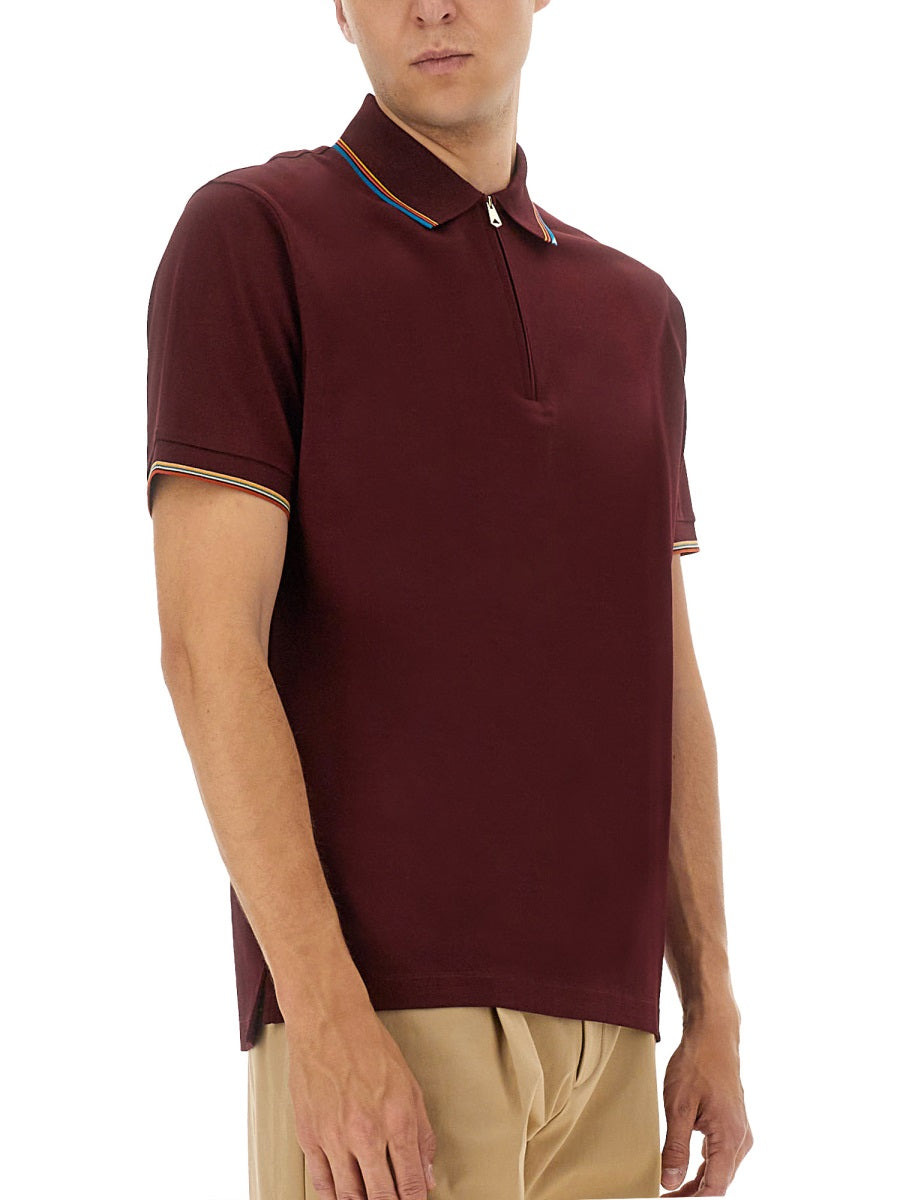 Paul Smith Men Zip Polo. - 4