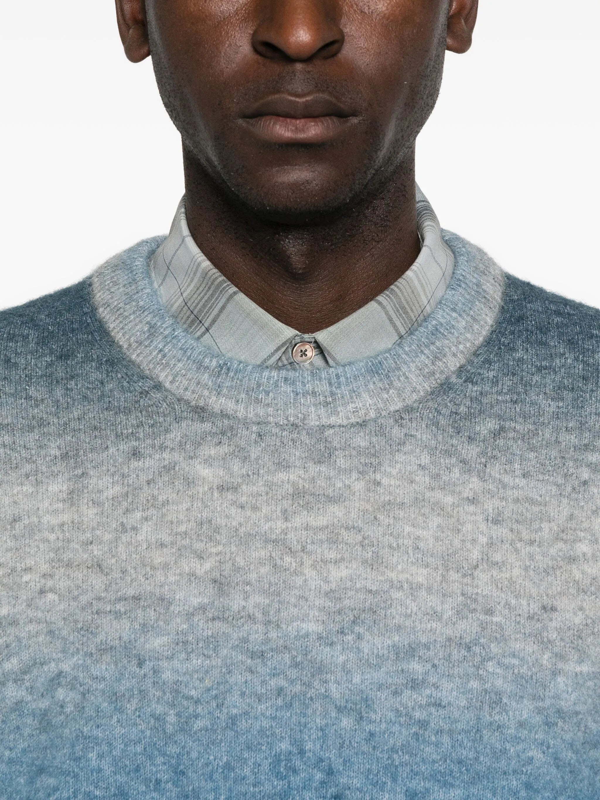 Samsoe Samsoe Ombre Crew-neck Sweater - 5