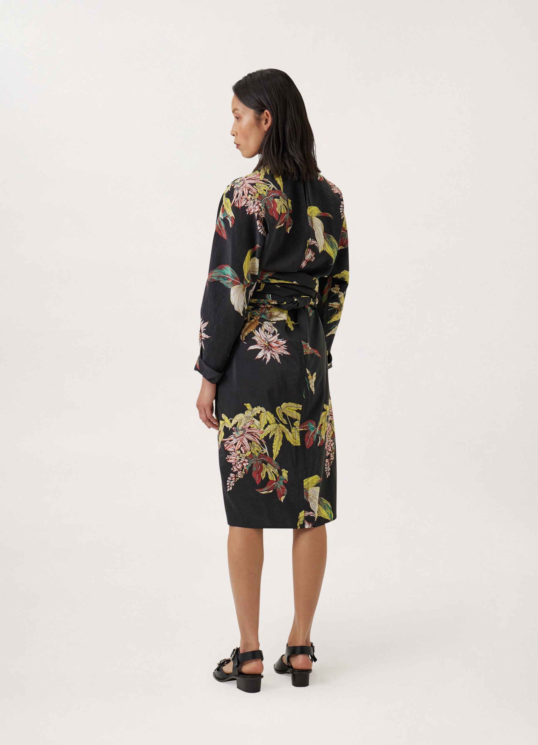 KNOTTED DRESS
TROPICAL DRY SILK - 4