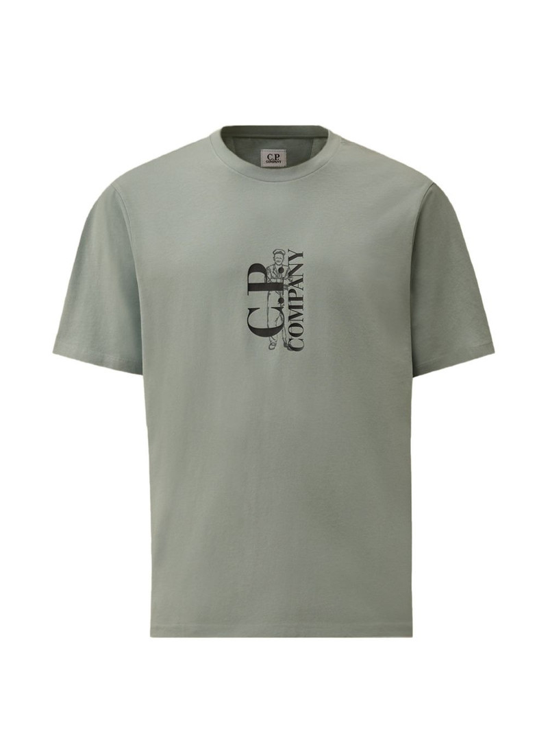 30/1 graphic-print cotton T-shirt 1