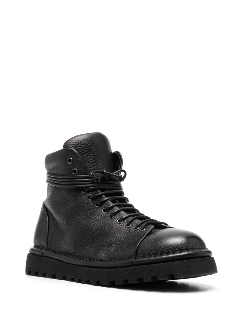 Marsèll lace-up leather ankle boots outlook