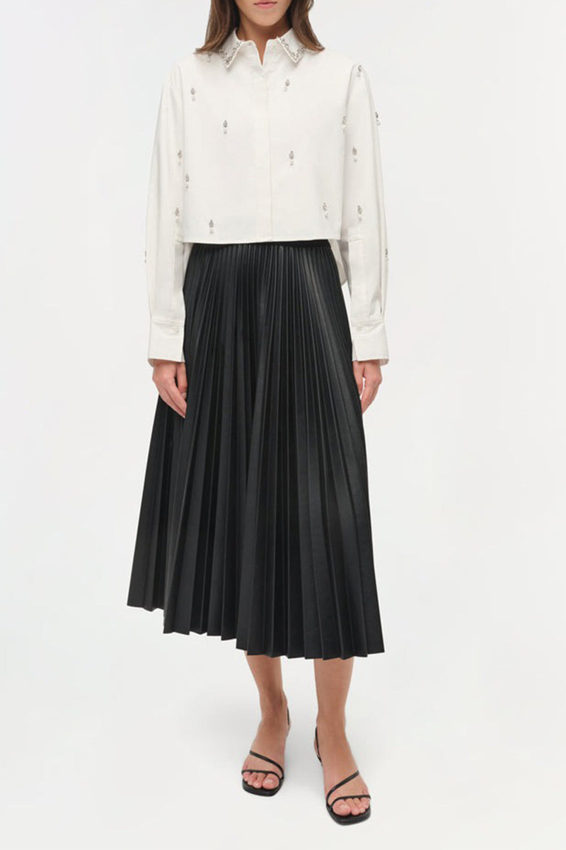 SIMKHAI Renata Embellished Shirt outlook