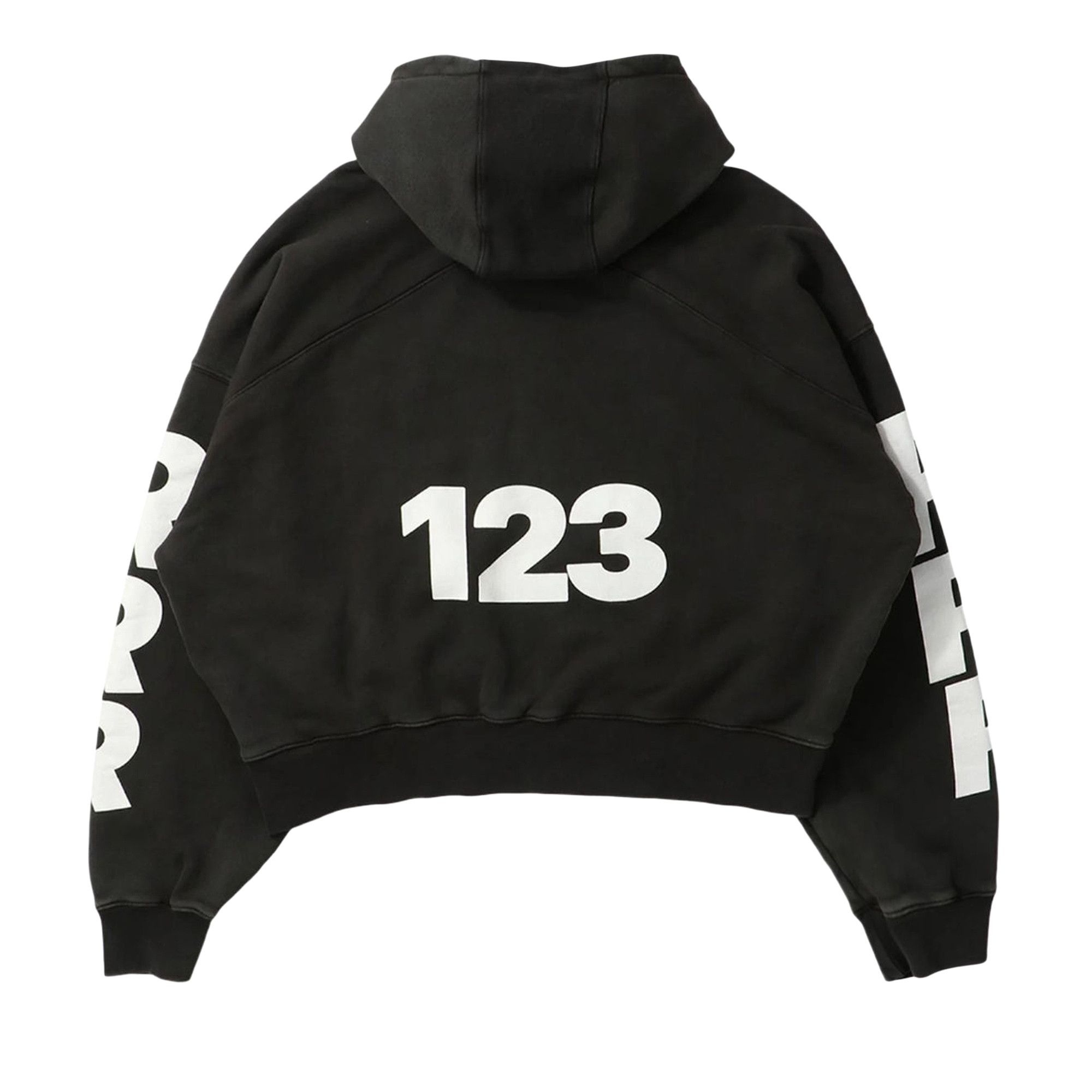 RRR123 Uso-123 CVA Zip Hoodie 'Mechanic Black' - 2