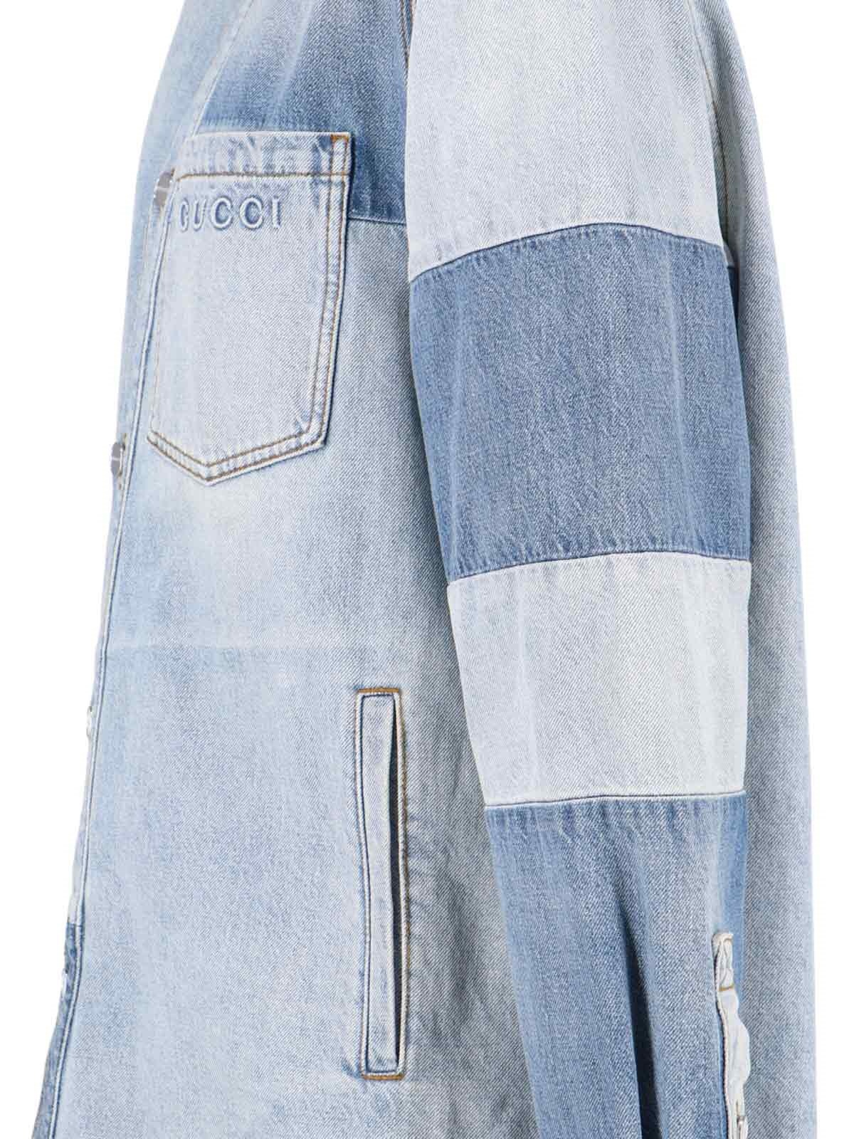 DENIM LOGO SHIRT - 3
