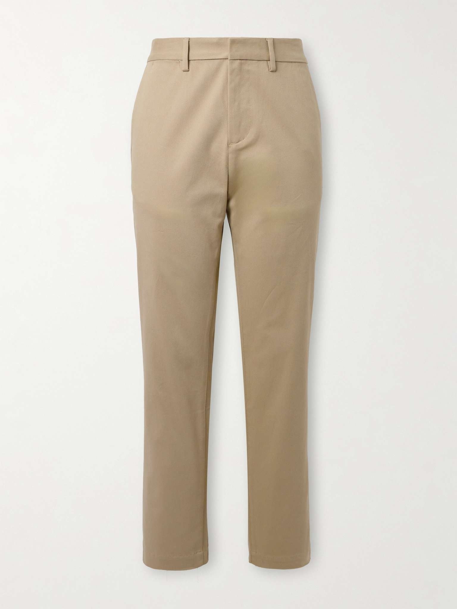 Cotton-Blend Twill Chinos - 1