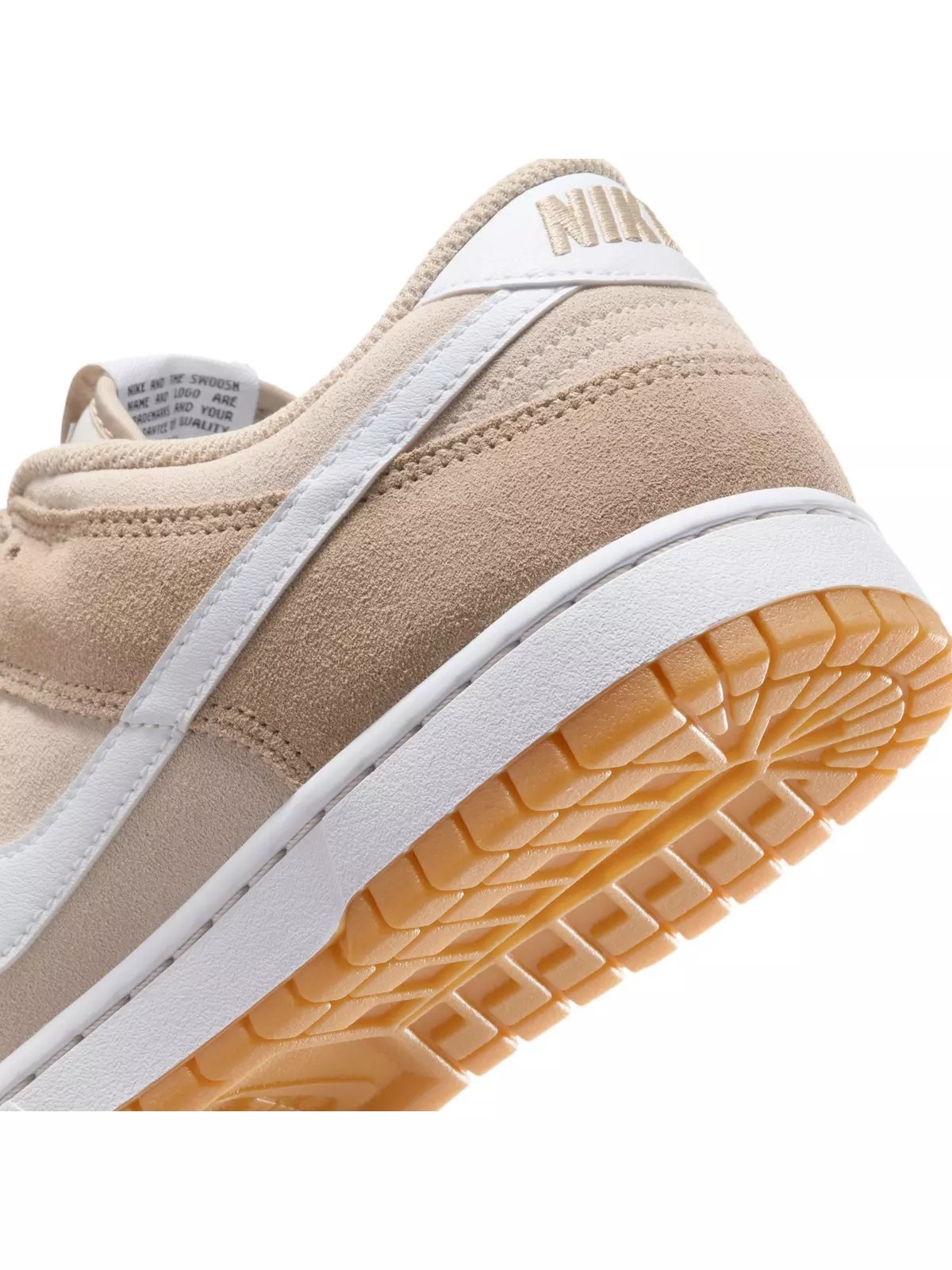Dunk Low Retro SE "Pale Ivory/White/Lt Orewood Brn" Men's Shoe - 11