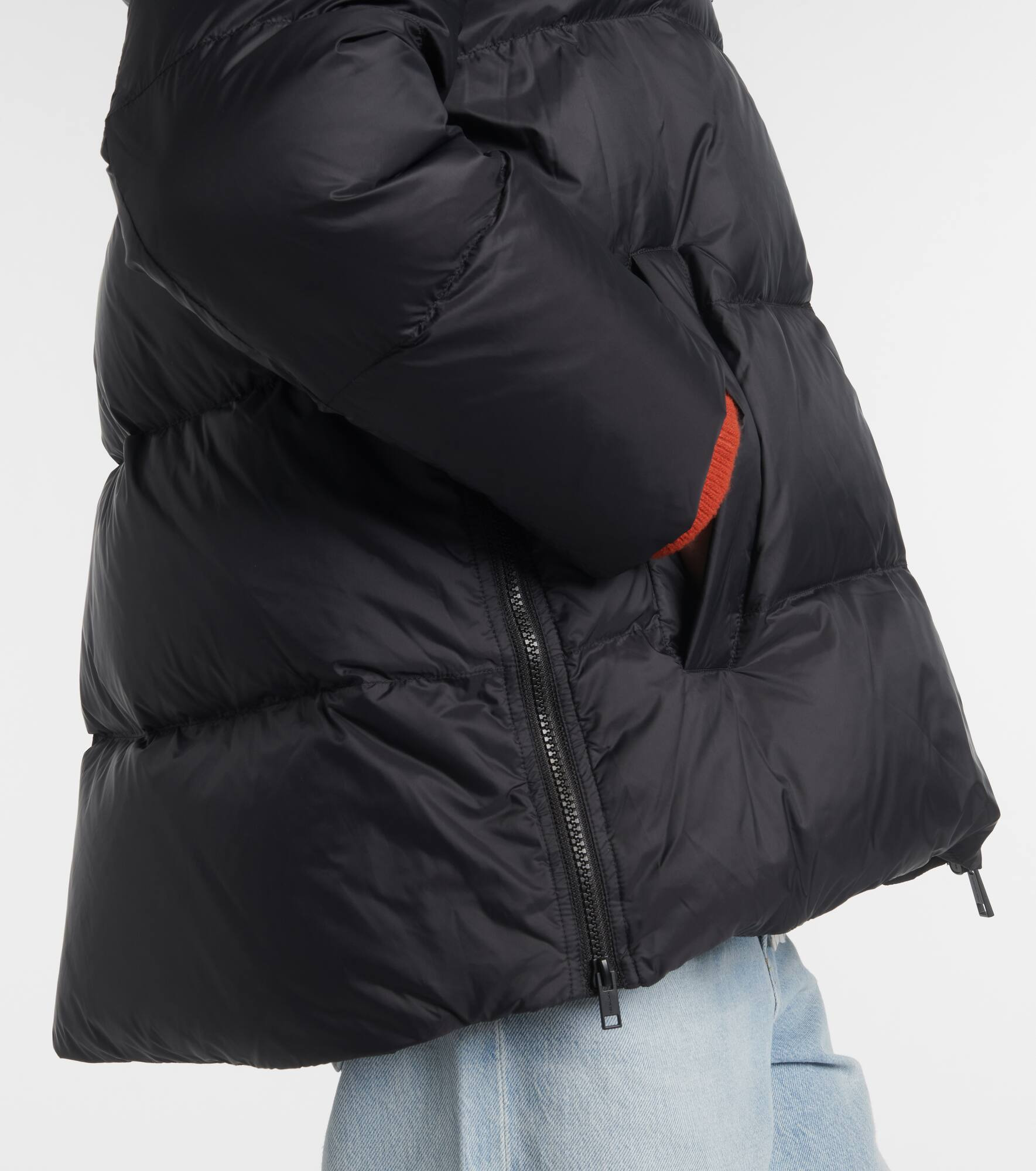 Quilted down jacket - 5
