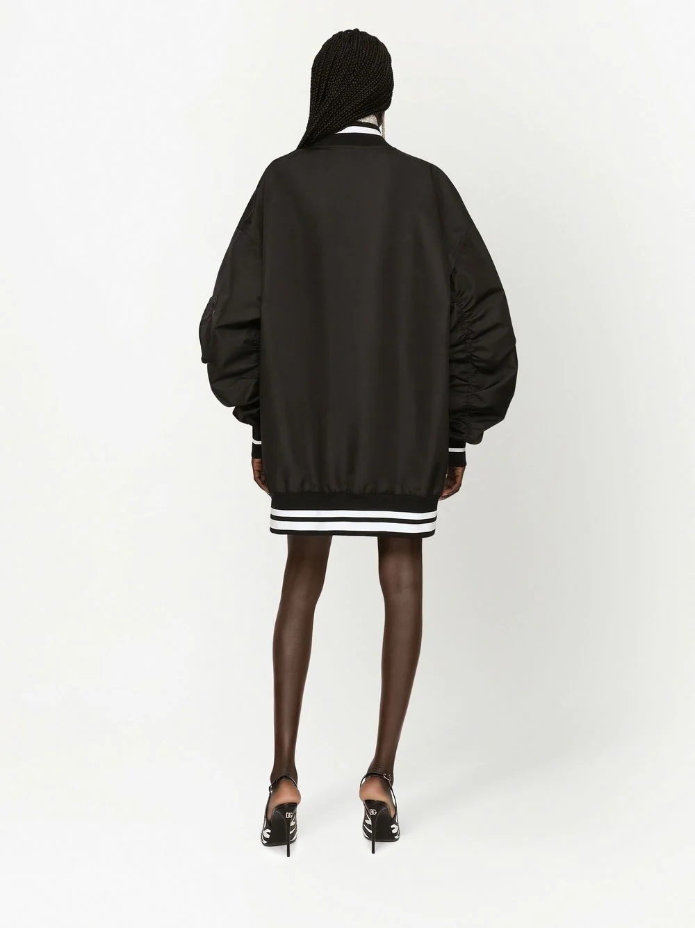 longline bomber jacket - 4
