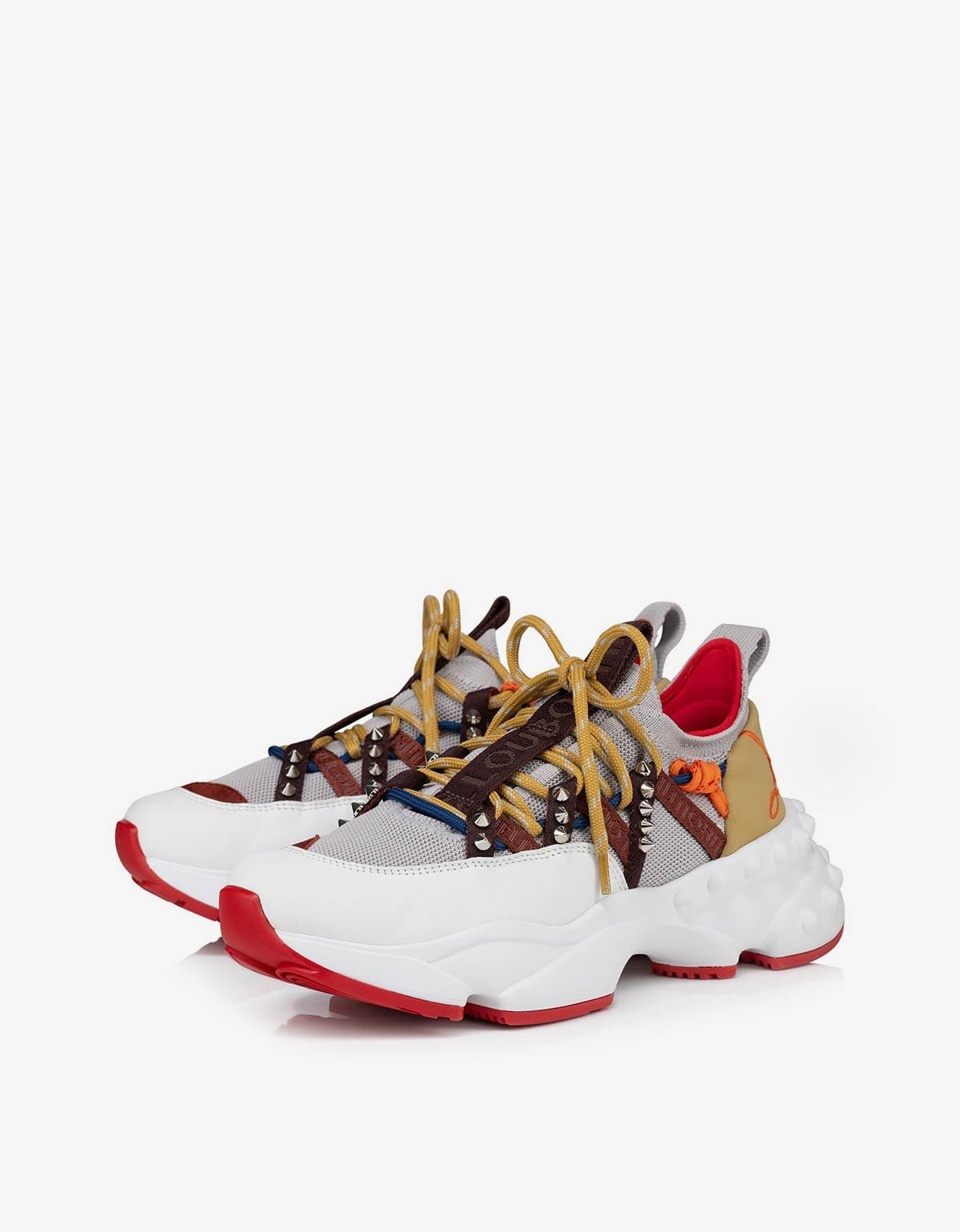 Christian Louboutin Trailnrun Grey Running Trainers - 7