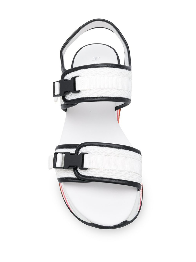 H222 platform mesh sandals 4